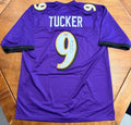 Justin Tucker Signed Jersey - JSA COA (NFL Baltimore Ravens)