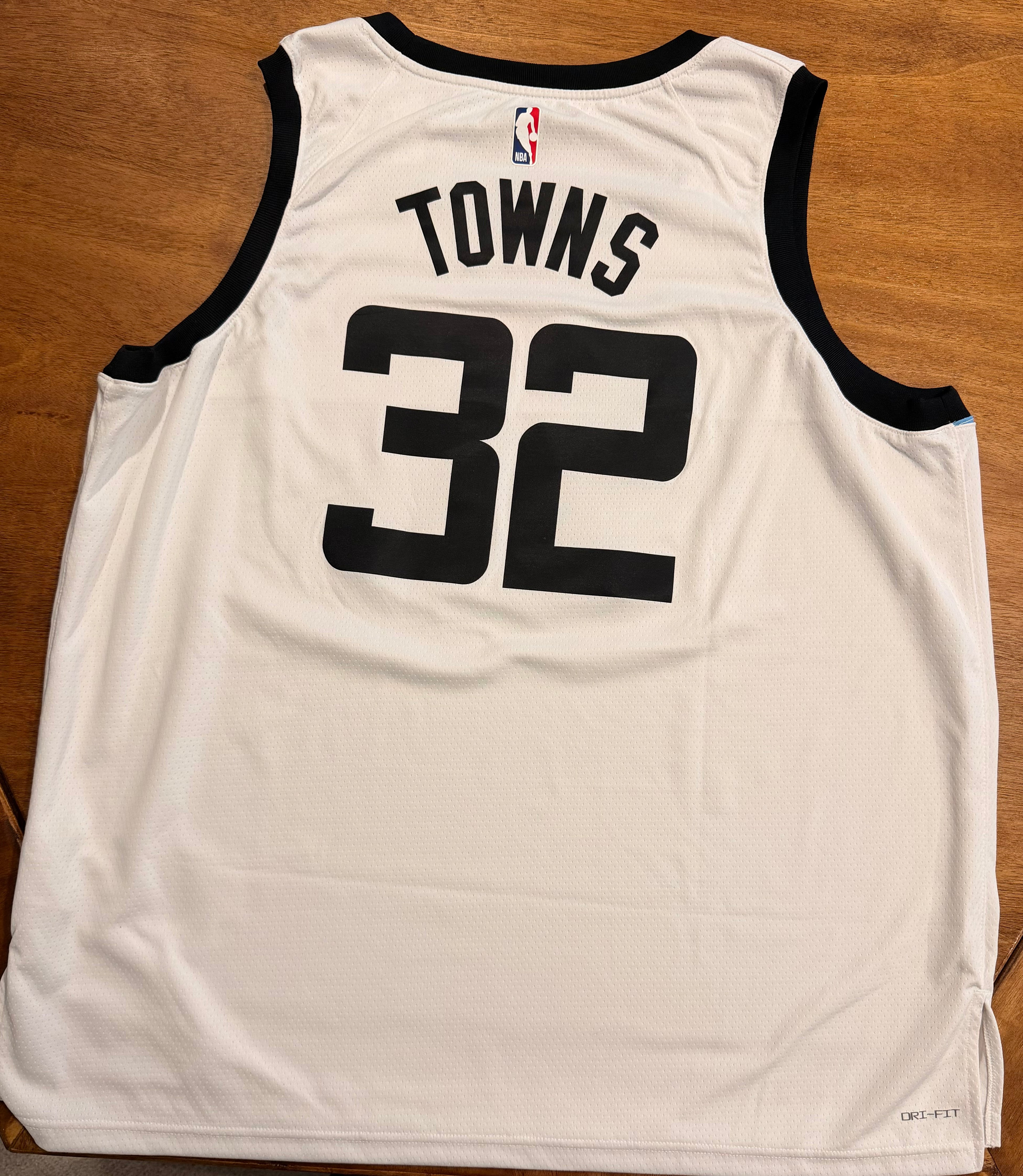Karl Anthony Towns (KAT) Nike Authentic NEW Jersey NBA Minnesota Timberwolves City Edition