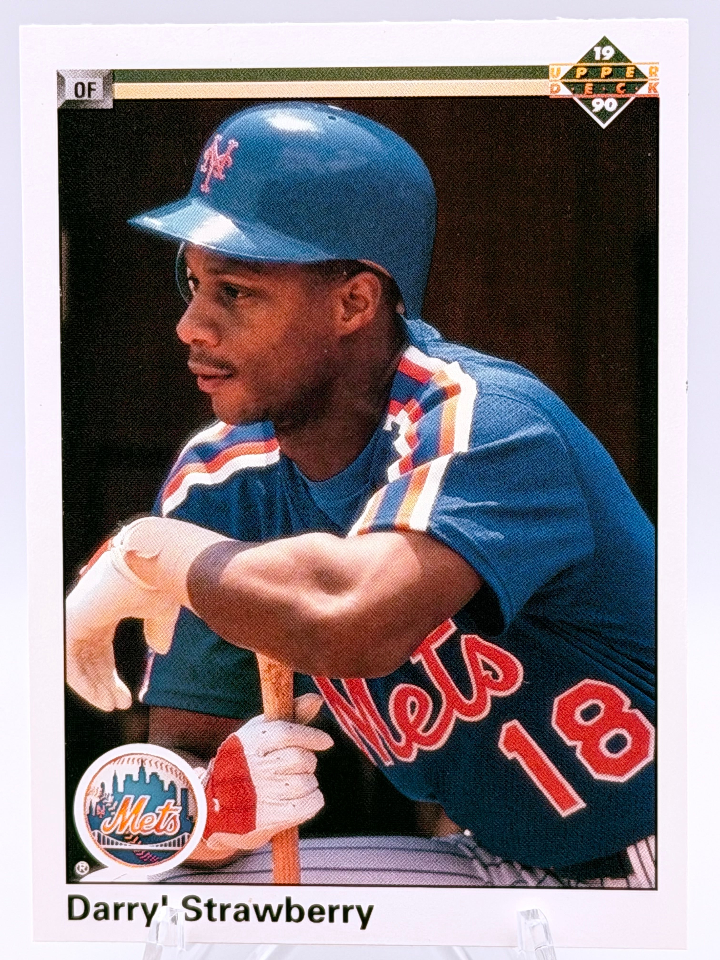 1990 Uppder Deck Darryl Strawberry #182