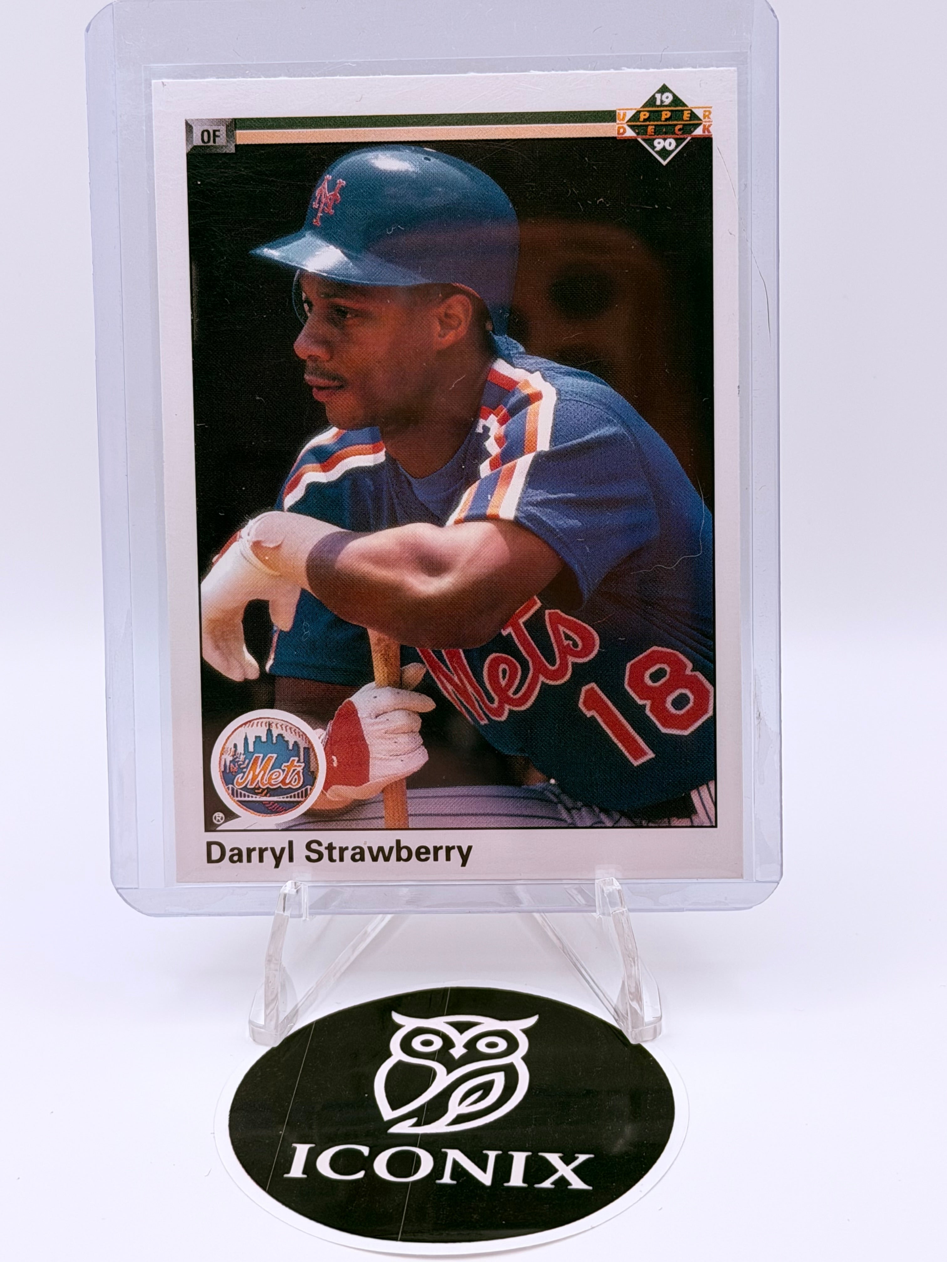1990 Uppder Deck Darryl Strawberry #182