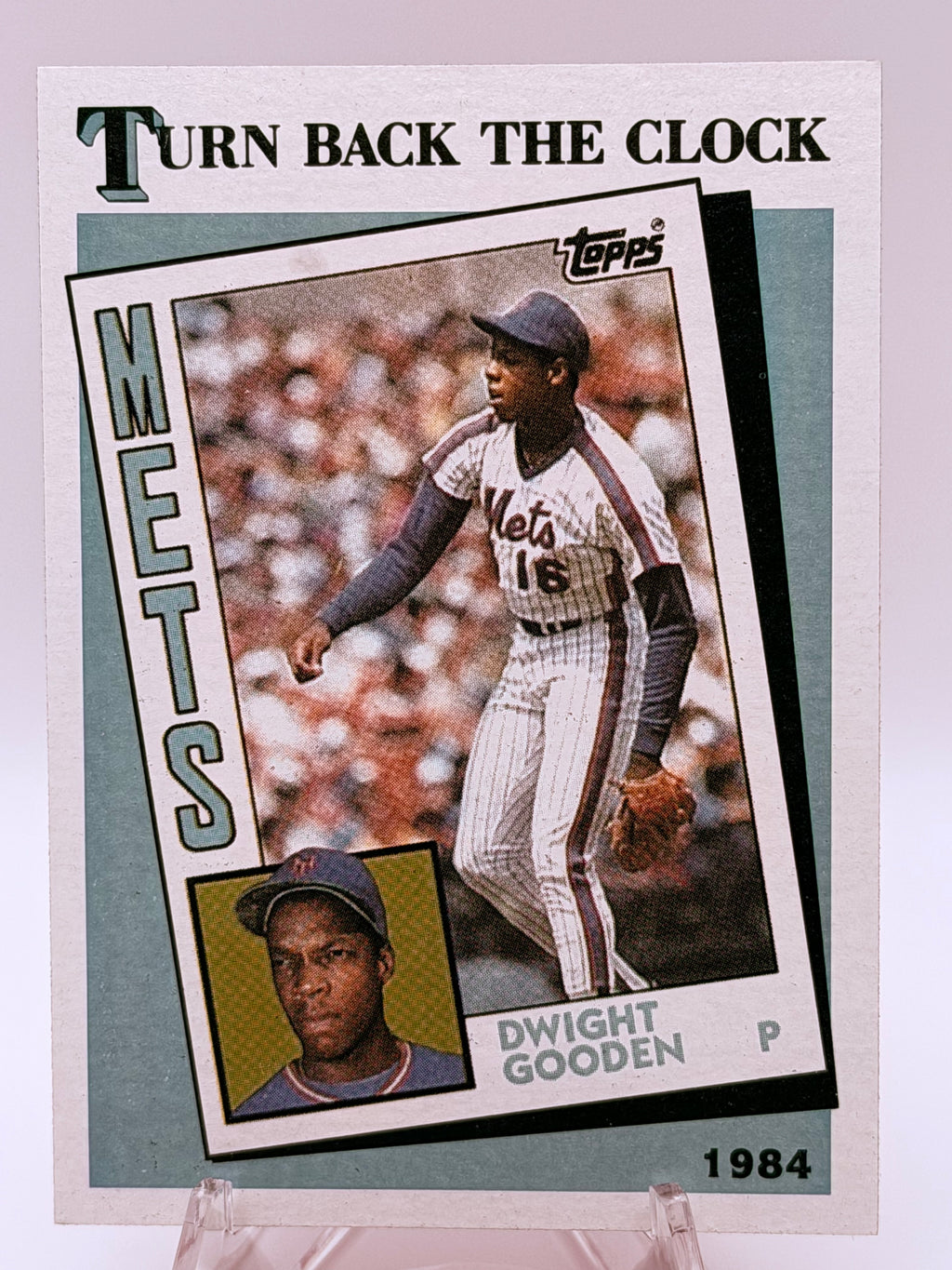 1989 Topps Dwight Gooden Turn Back the Clock #661