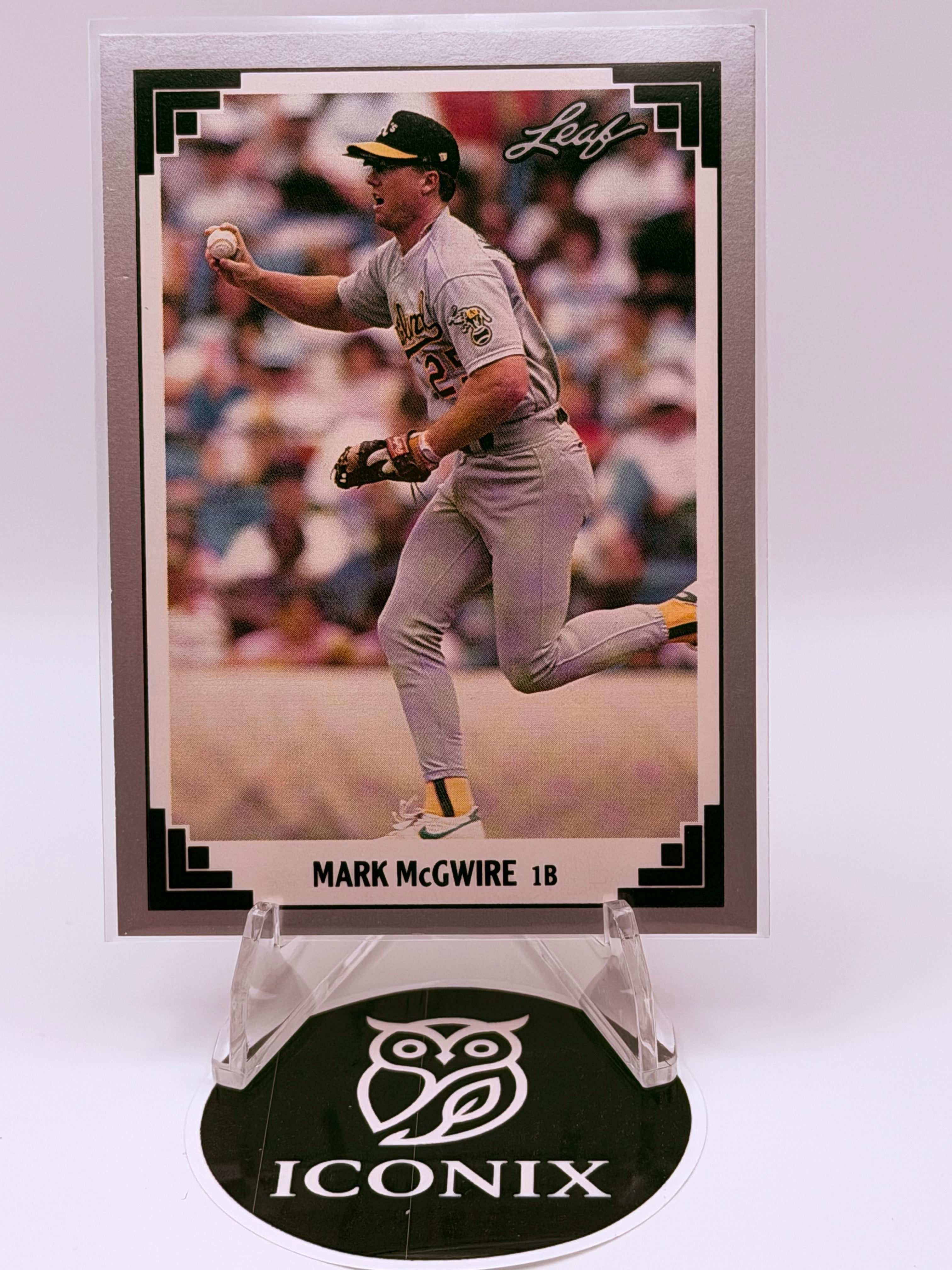 1991 Leaf Mark McGwire #487