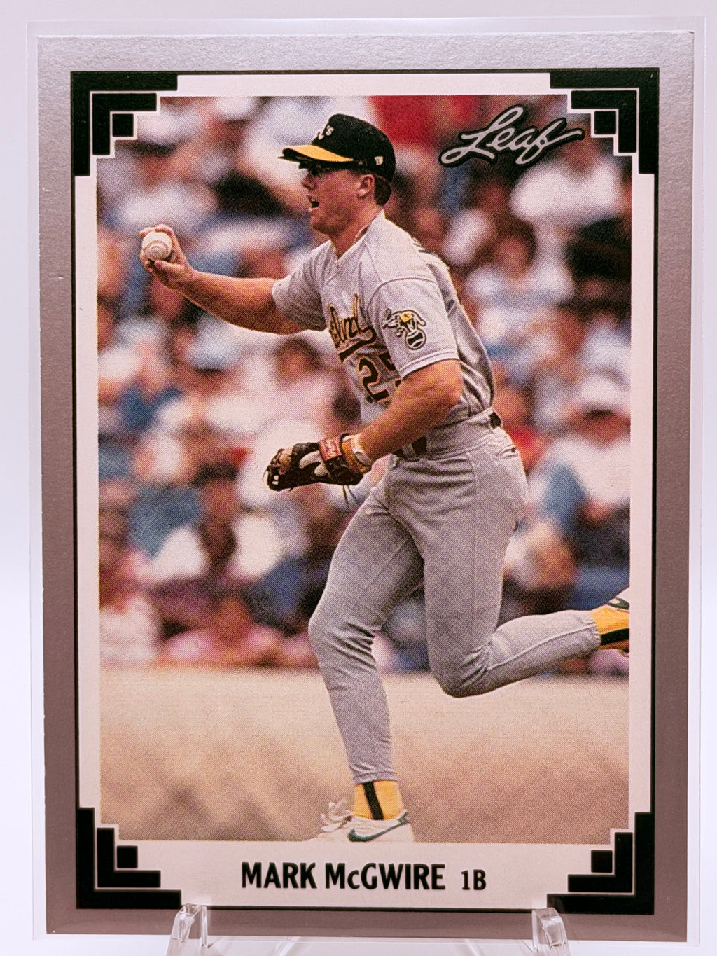 1991 Leaf Mark McGwire #487