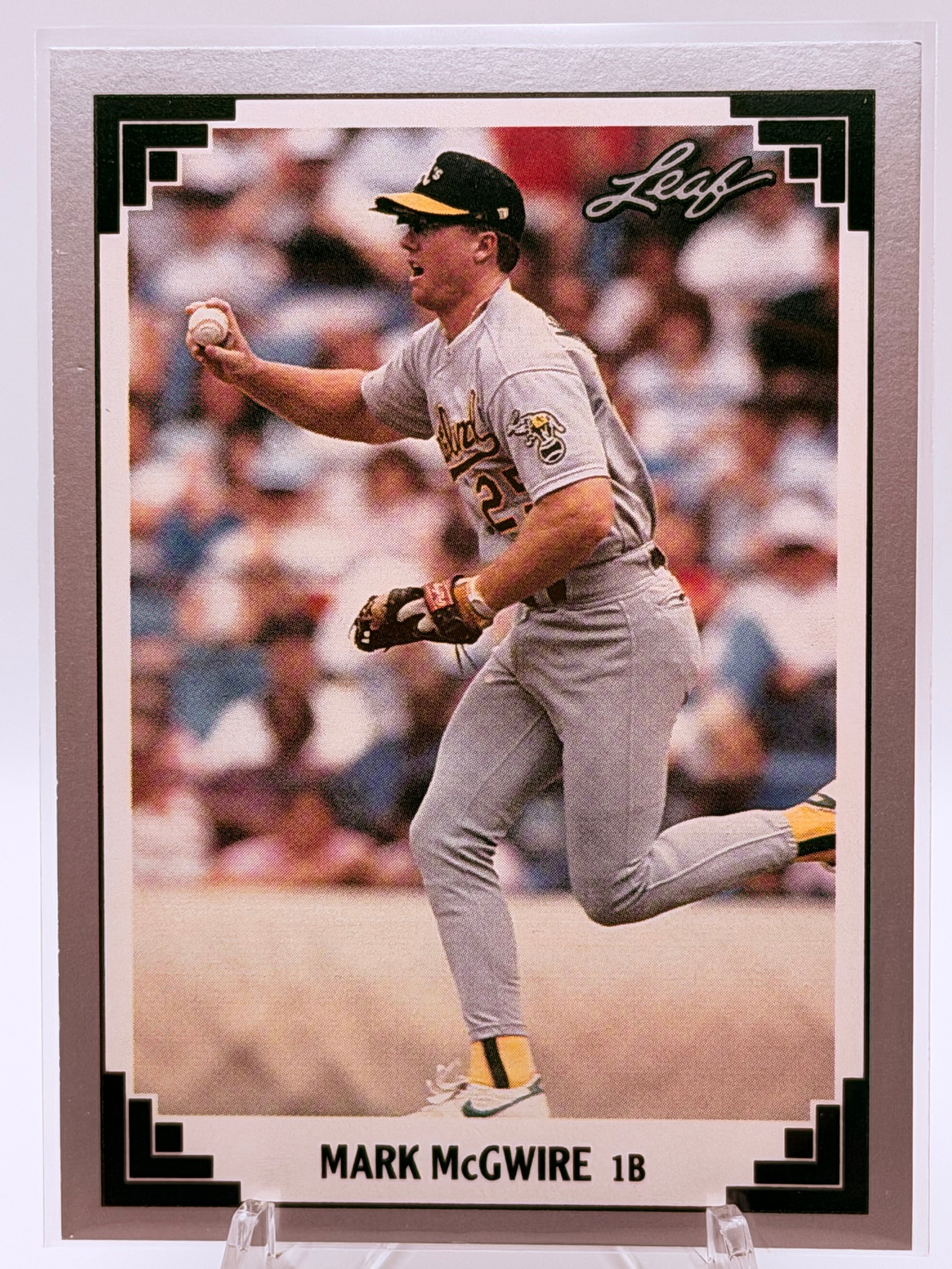 1991 Leaf Mark McGwire #487