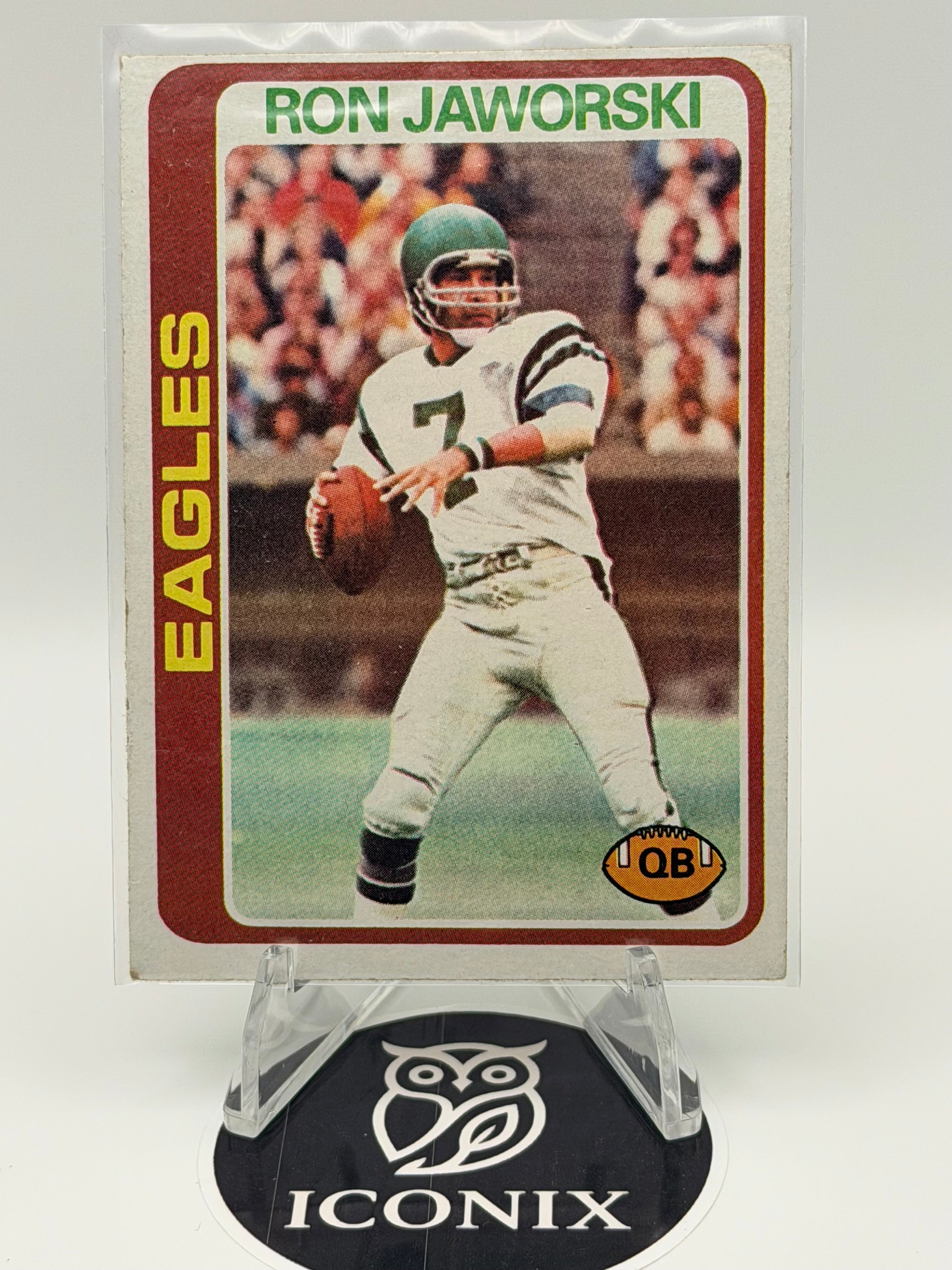 1978 Topps Ron Jaworski #449 (Philadelphia Eagles)