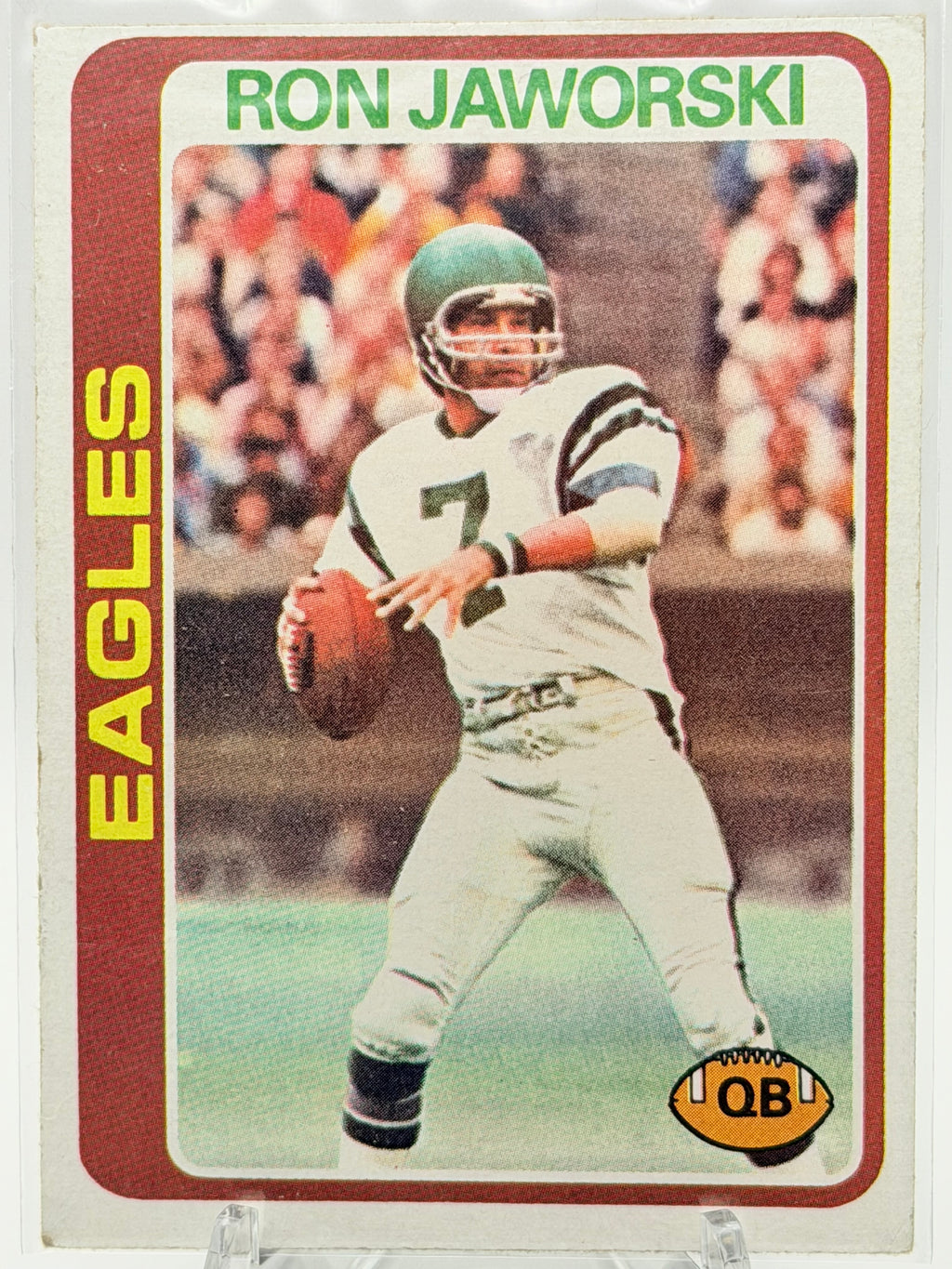 1978 Topps Ron Jaworski #449 (Philadelphia Eagles)