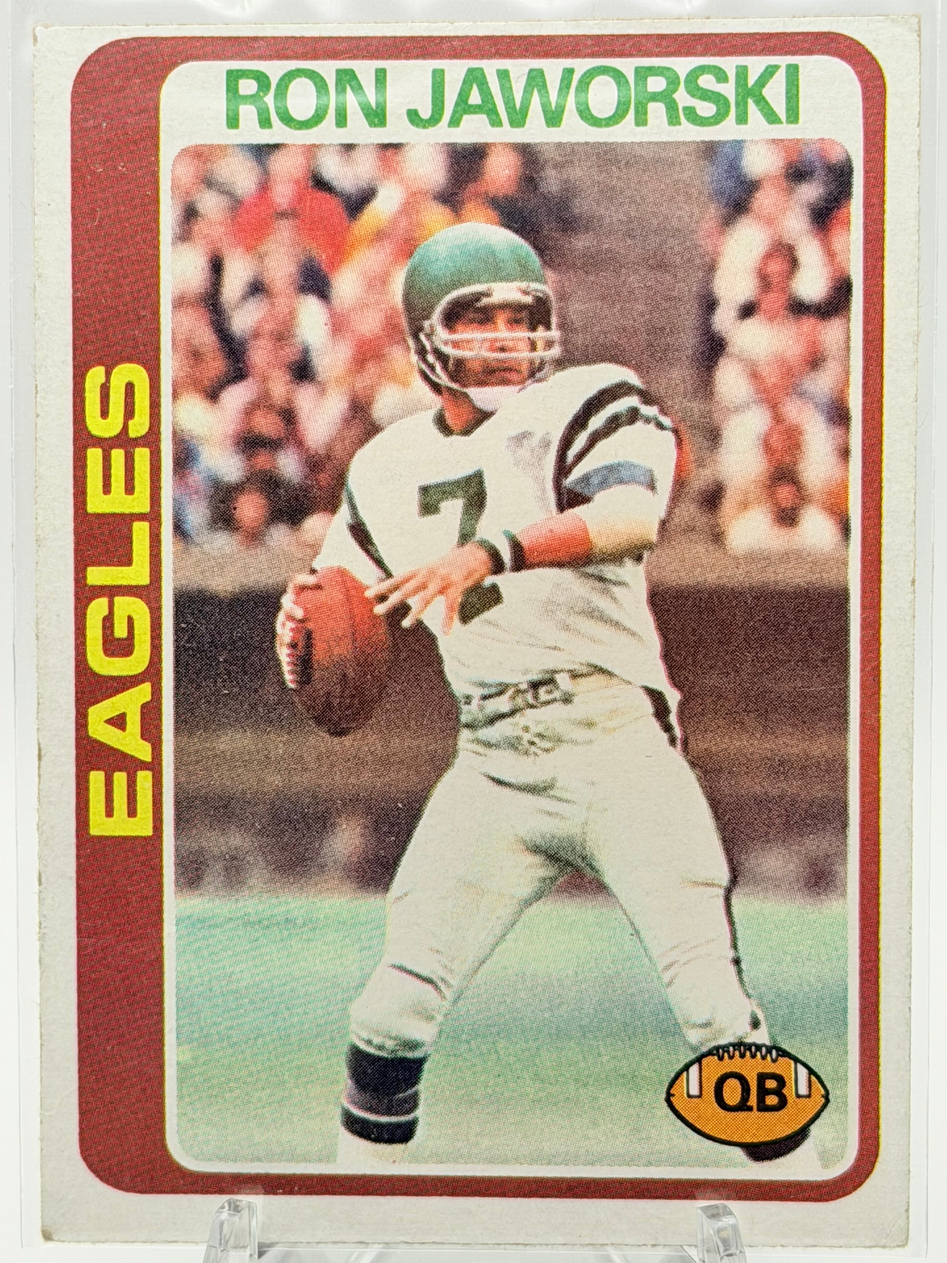 1978 Topps Ron Jaworski #449 (Philadelphia Eagles)