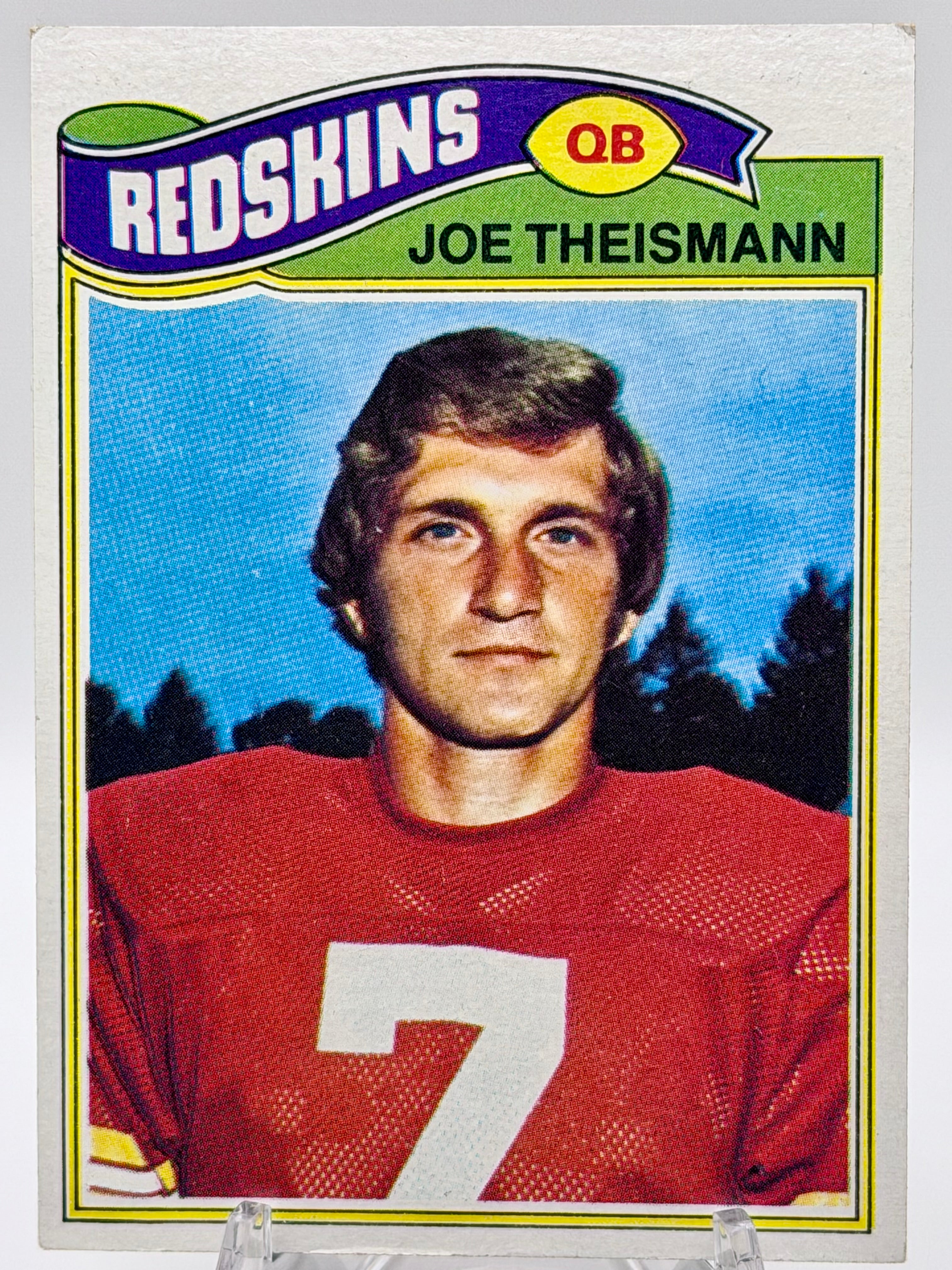 1977 Topps Joe Theismann #74 (Washington Redskins)