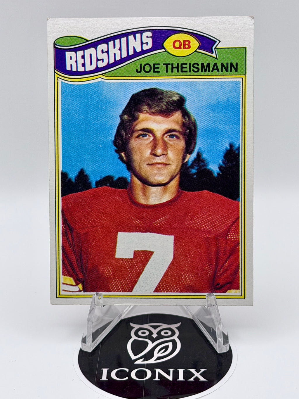 1977 Topps Joe Theismann #74 (Washington Redskins)