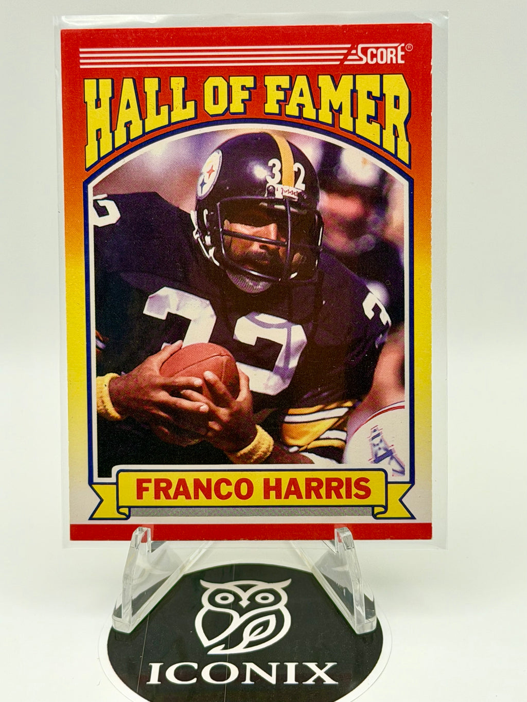 1990 Score Fanco Harris Hall of Famers #595