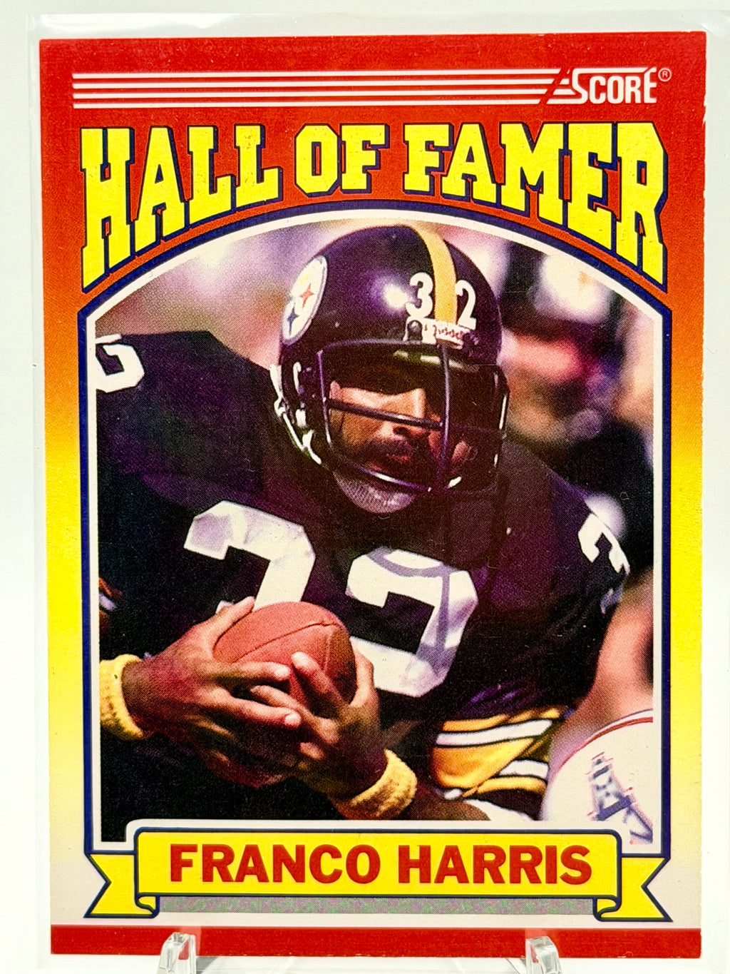 1990 Score Fanco Harris Hall of Famers #595