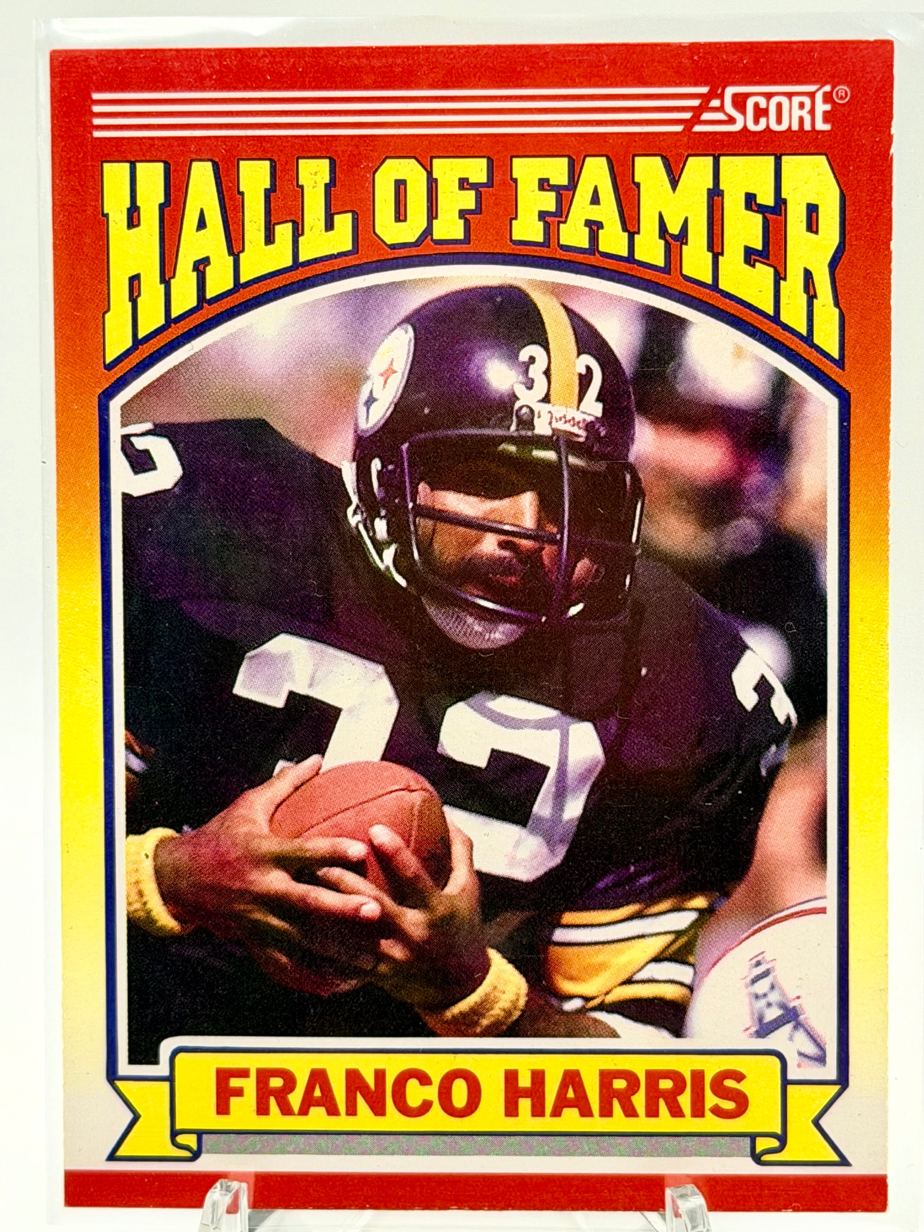 1990 Score Fanco Harris Hall of Famers #595