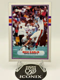 1989 Topps Rich Karlis #244 (Denver Broncos)