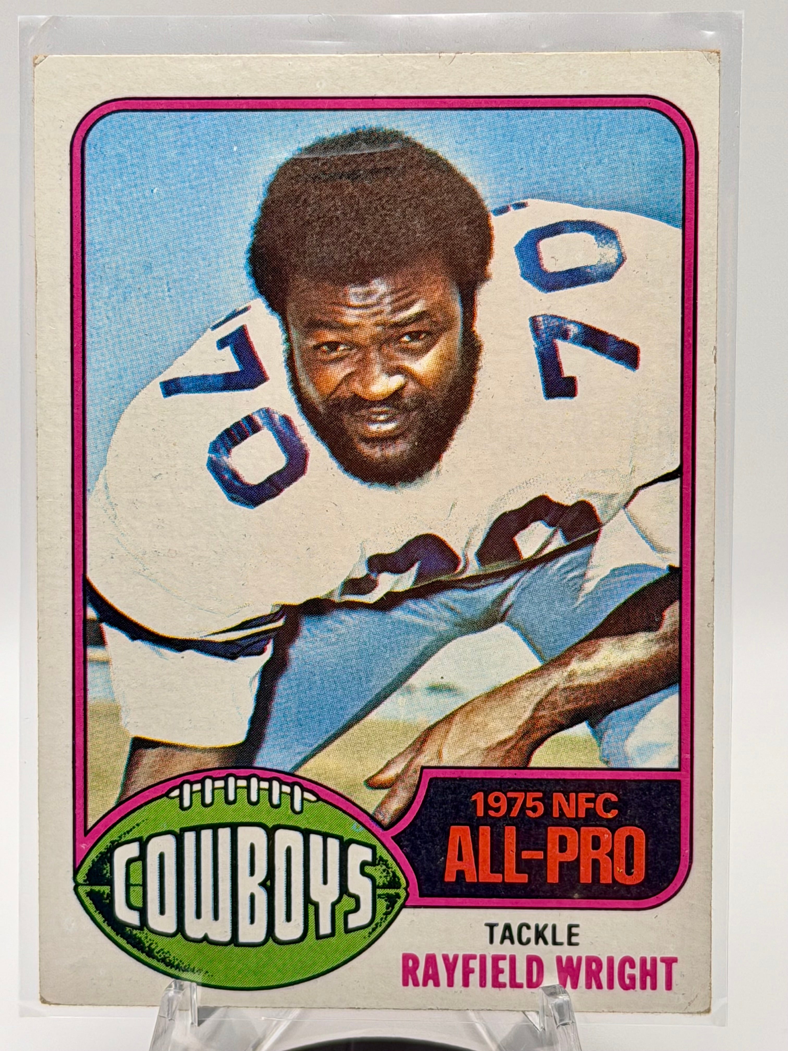1976 Topps Rayfield Wright #190 (Dallas Cowboys)