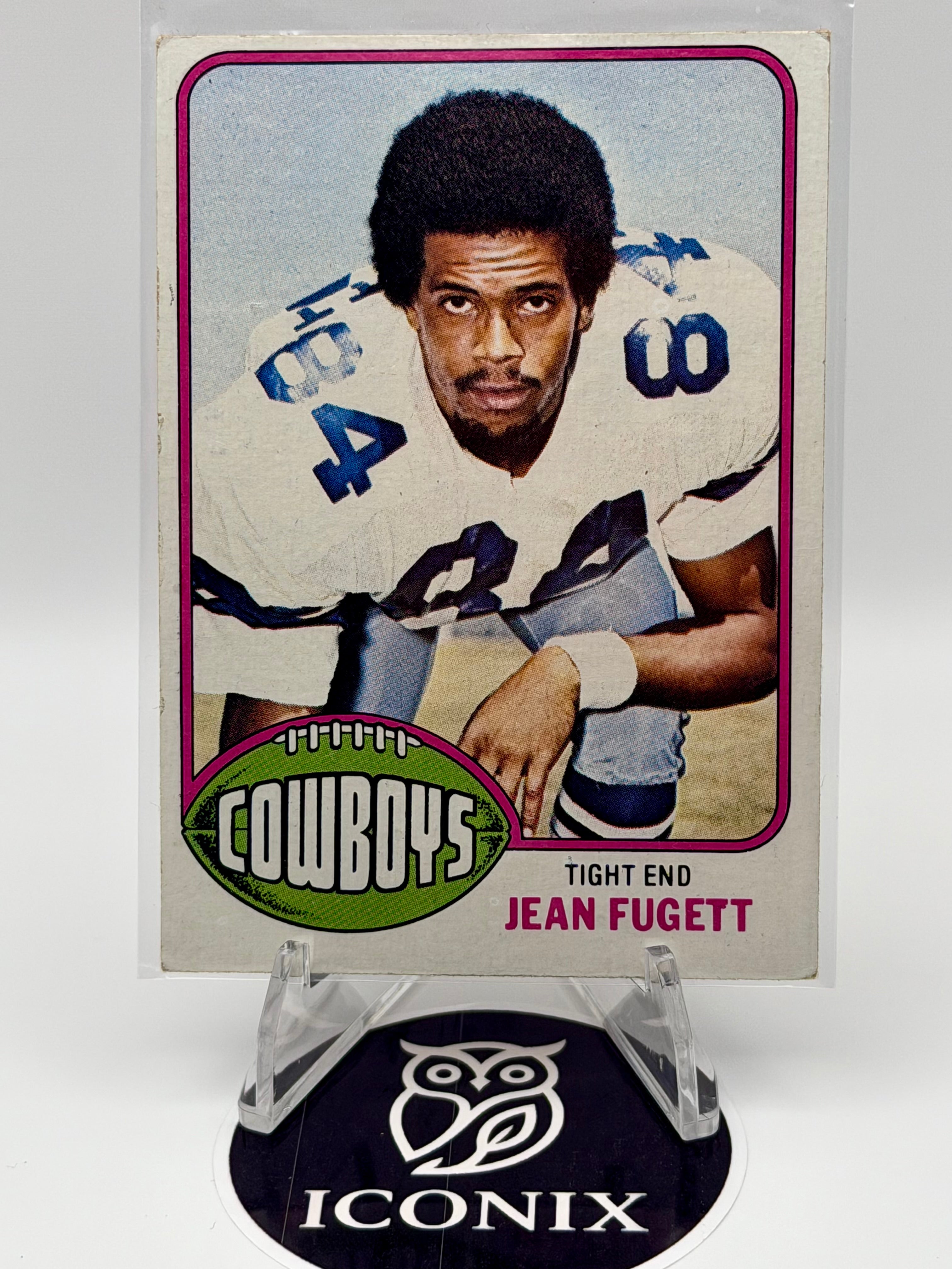 1976 Topps Jean Fugett #447 (Dallas Cowboys)
