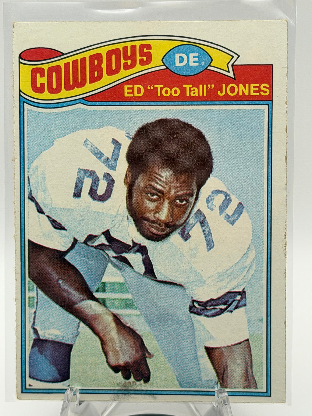 1977 Topps Ed "too tall" Jones #314 (Dallas Cowboys)