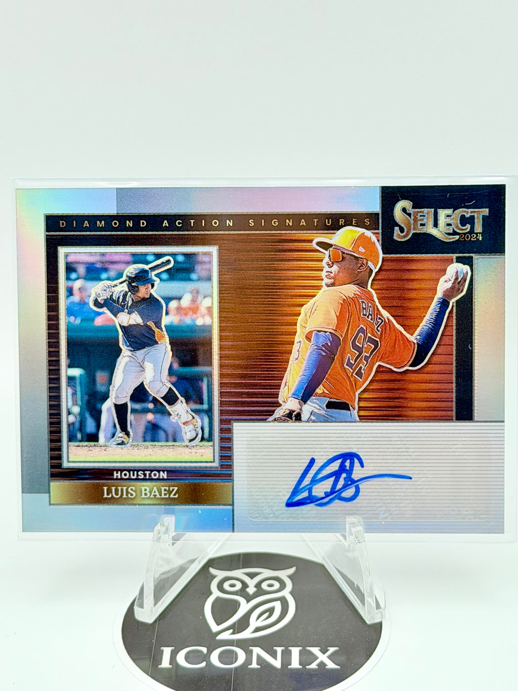 2024 Panini Select Luis Baez Autograph Diamond #DAS-LB