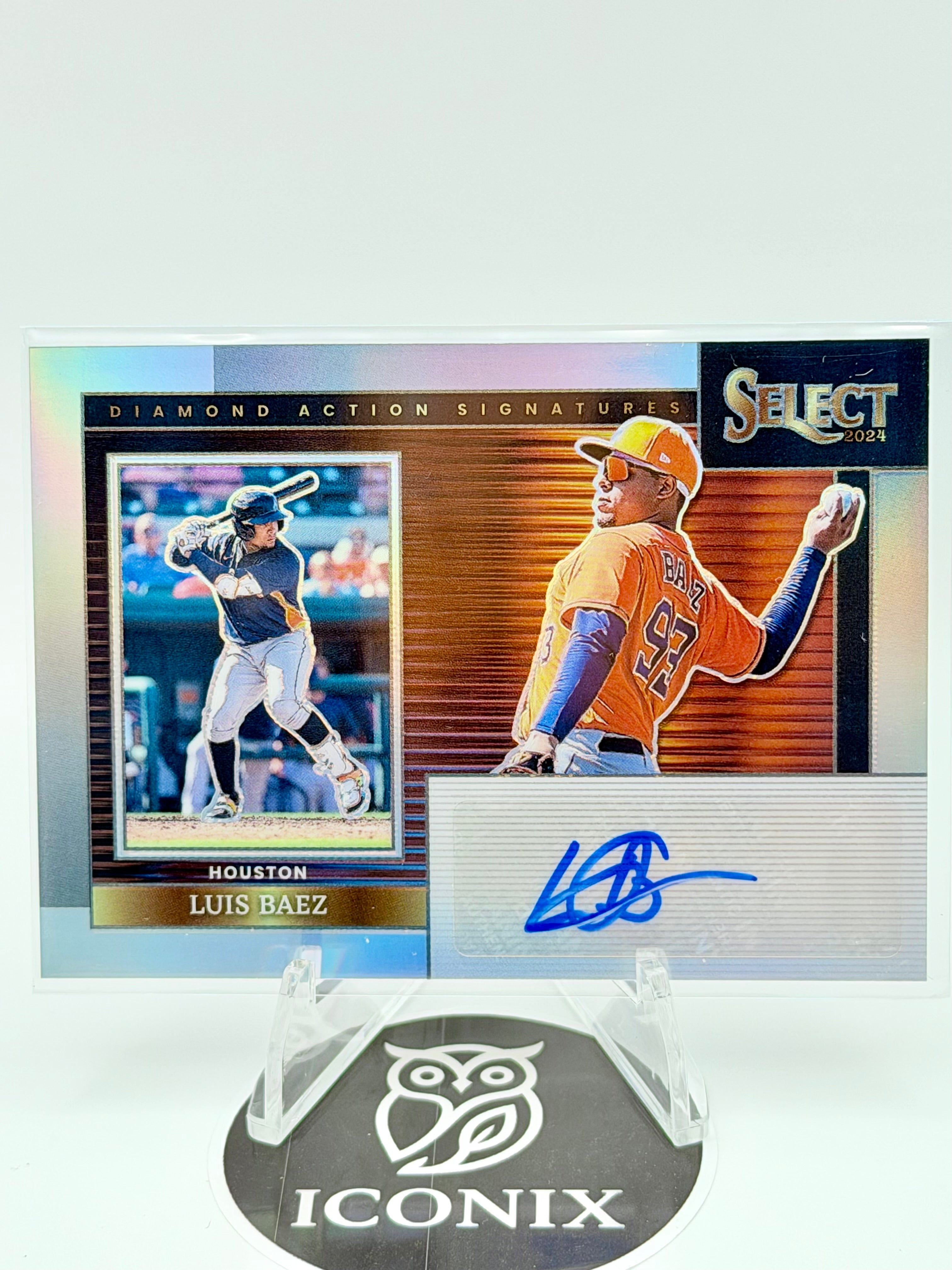 2024 Panini Select Luis Baez Autograph Diamond #DAS-LB