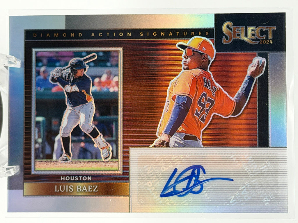 2024 Panini Select Luis Baez Autograph Diamond #DAS-LB