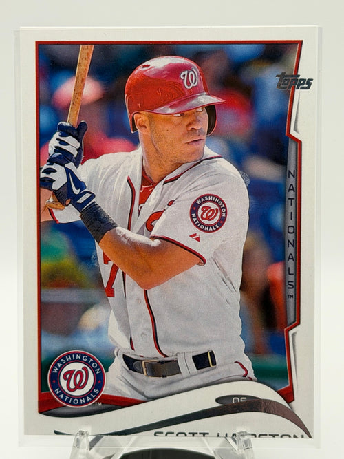 **ERROR 1/1** 2014 Topps Scott Hairston #US-48; Misalignment of front silver overlay