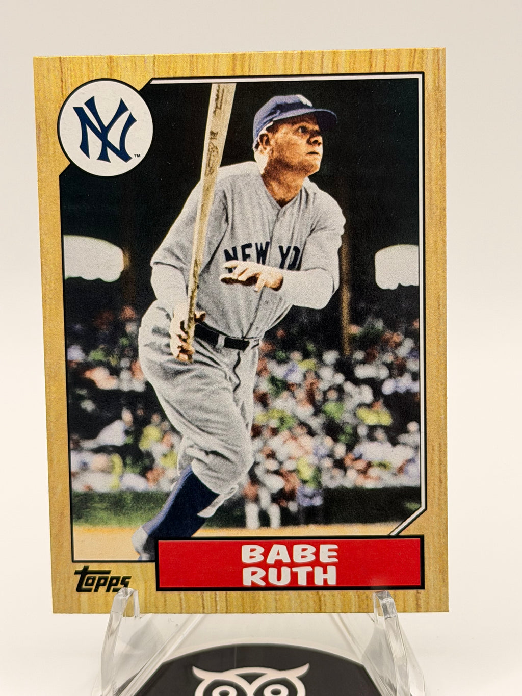 2012 Topps Babe Ruth 1987 Minis Insert #TM-90