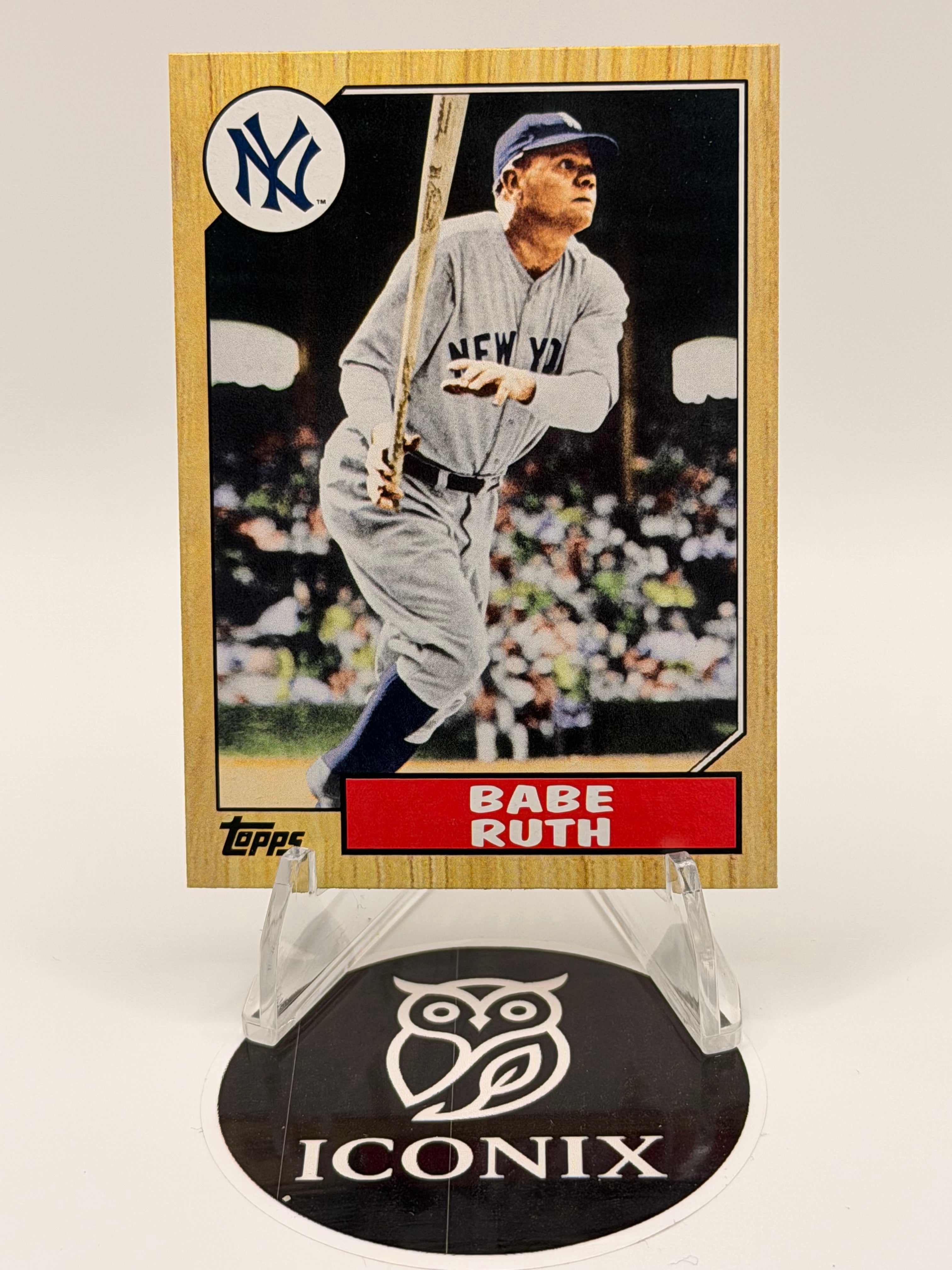 2012 Topps Babe Ruth 1987 Minis Insert #TM-90