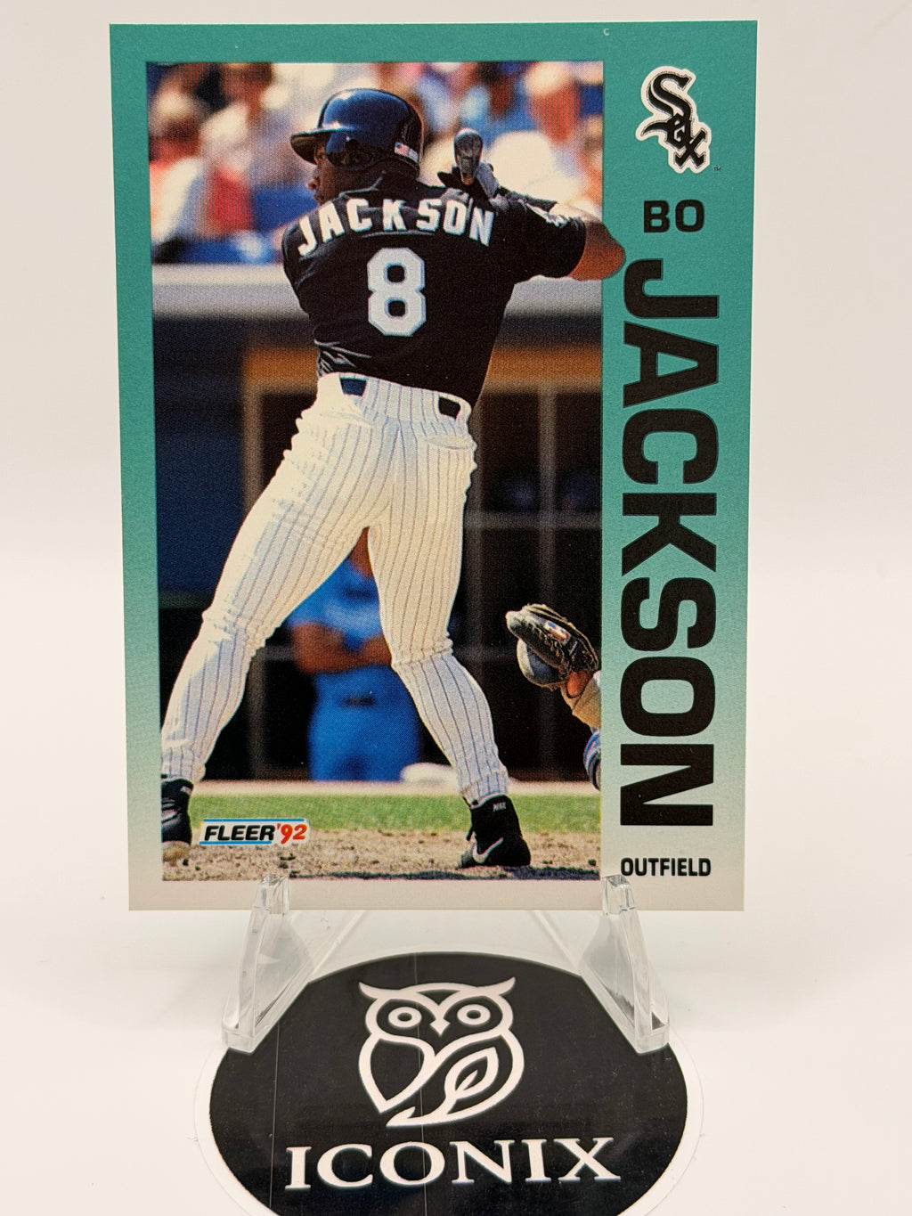 1990, 1991, 1992 Fleer Bo Jackson LOT, Excellent condition, MLB Royals, White Sox