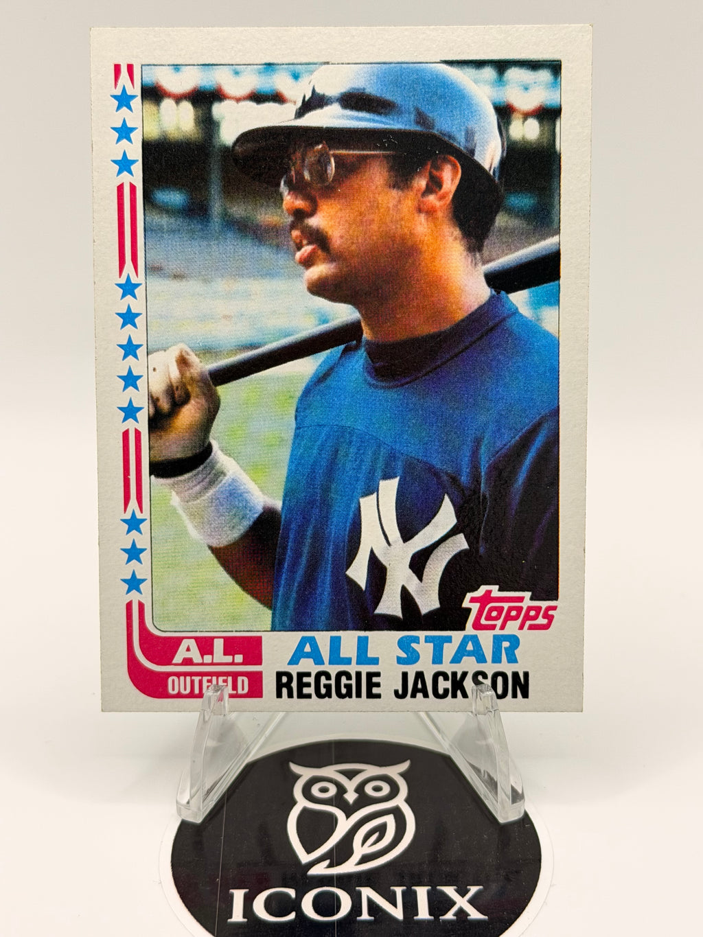 1982, 1983 Topps Reggie Jackson LOT of two cards, MLB HOF, Angels, Yankees