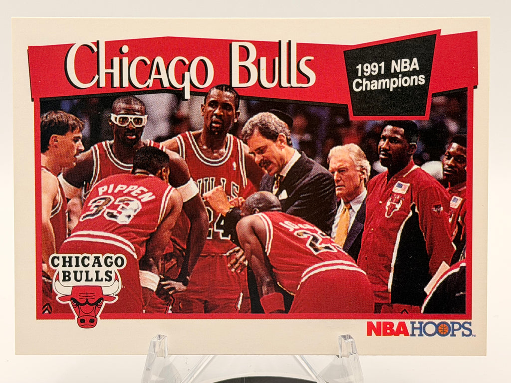 1991 NBA Hoops Chicago Bulls 1991 NBA Champions #277