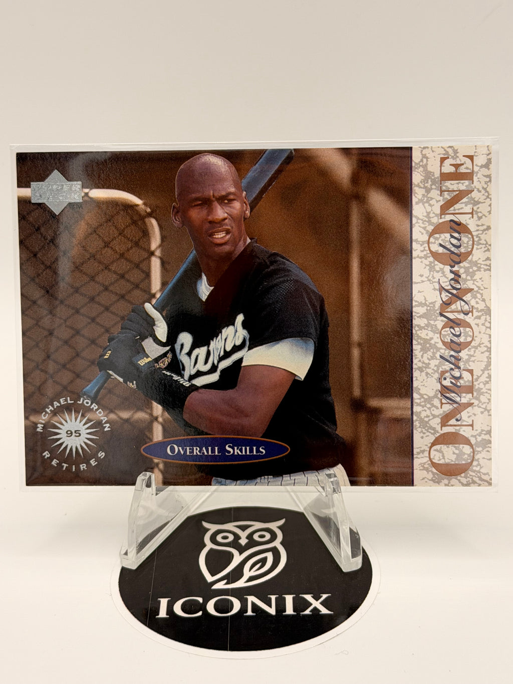 1995 Upper Deck One on One Michael Jordan (Lot of 3), NMT Excellent Condition