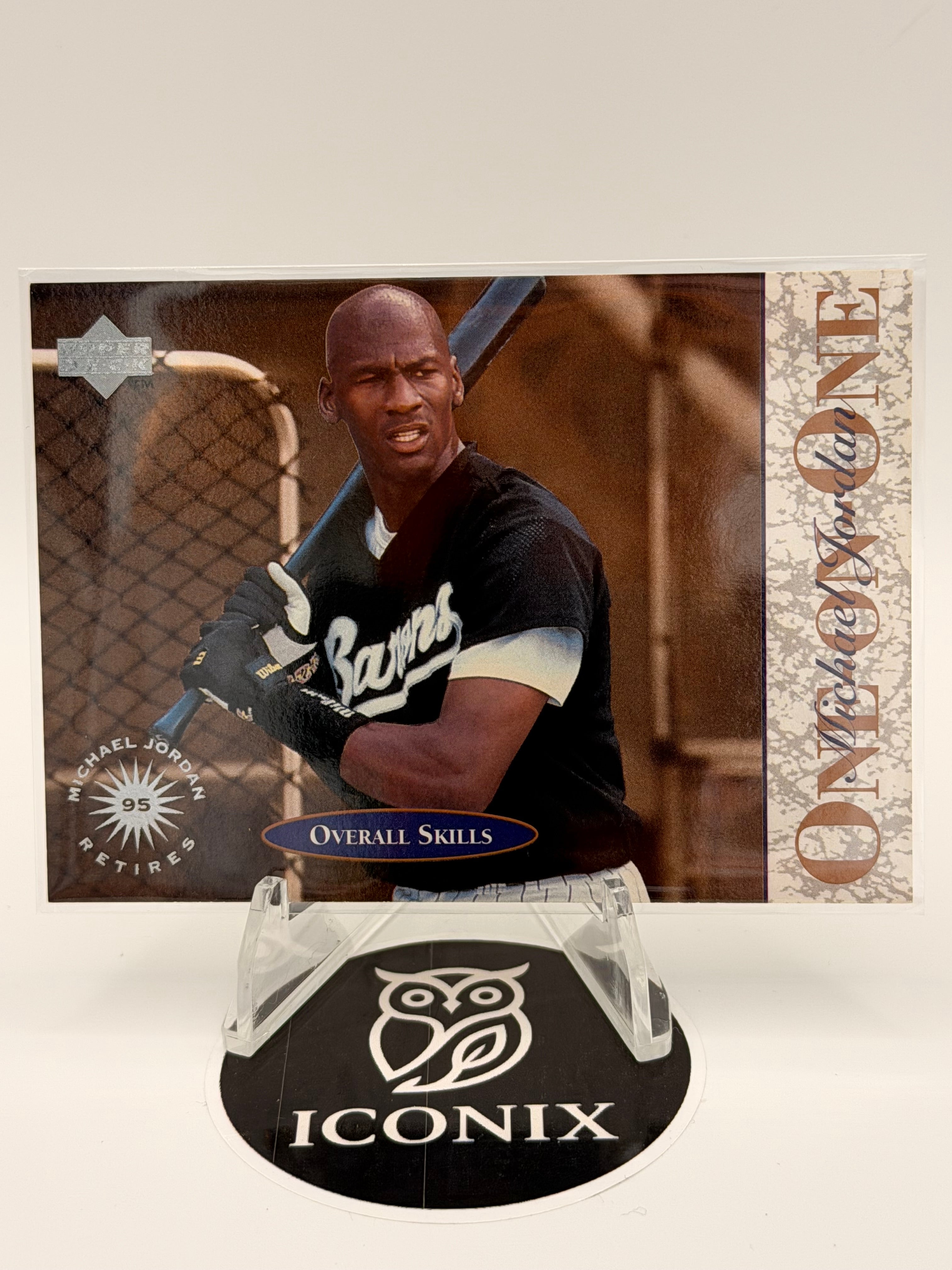 1995 Upper Deck One on One Michael Jordan (Lot of 3), NMT Excellent Condition