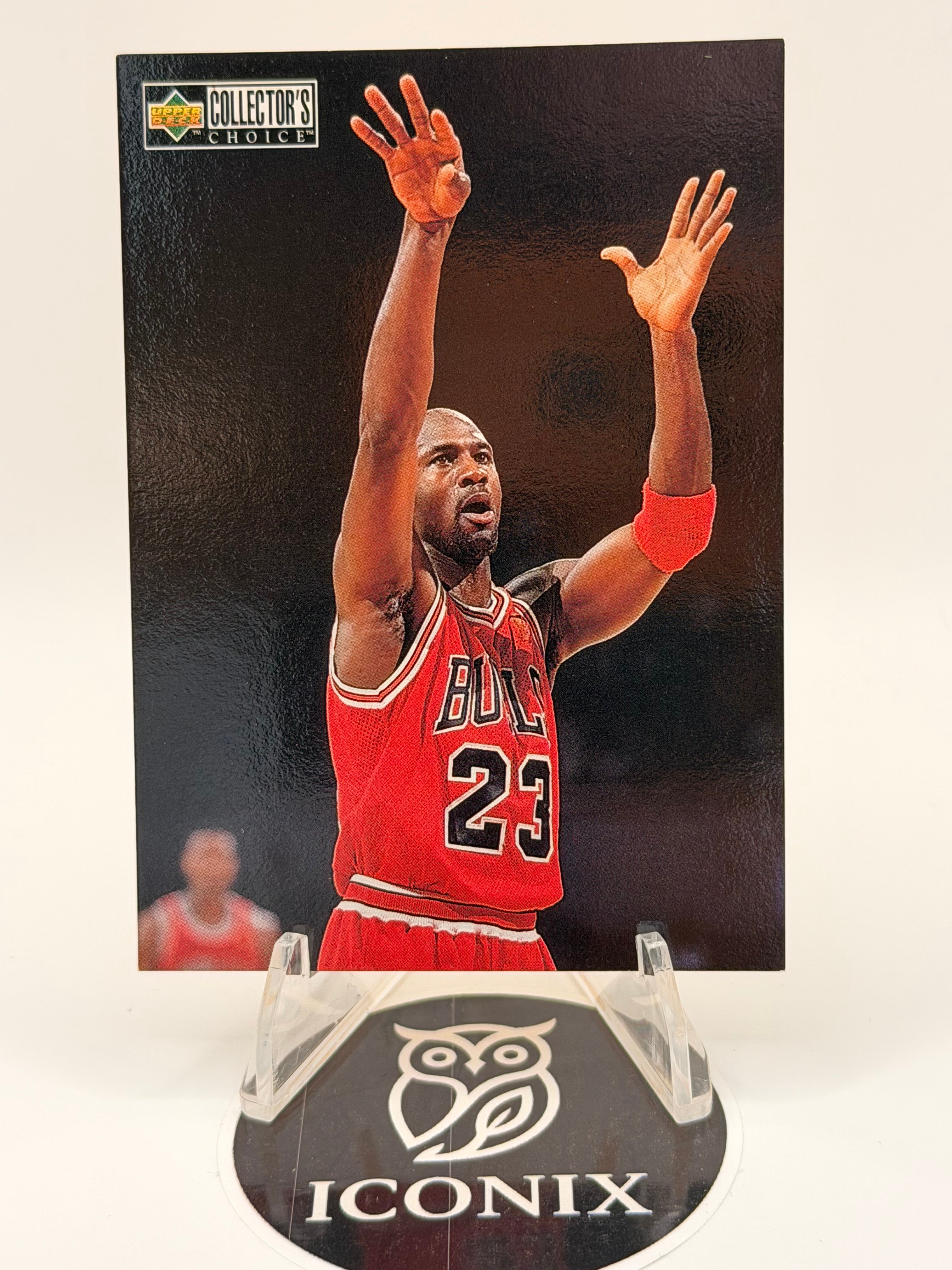 1997 Upper Deck Collectors Choice Michael Jordan #389, NMT Excellent Condition