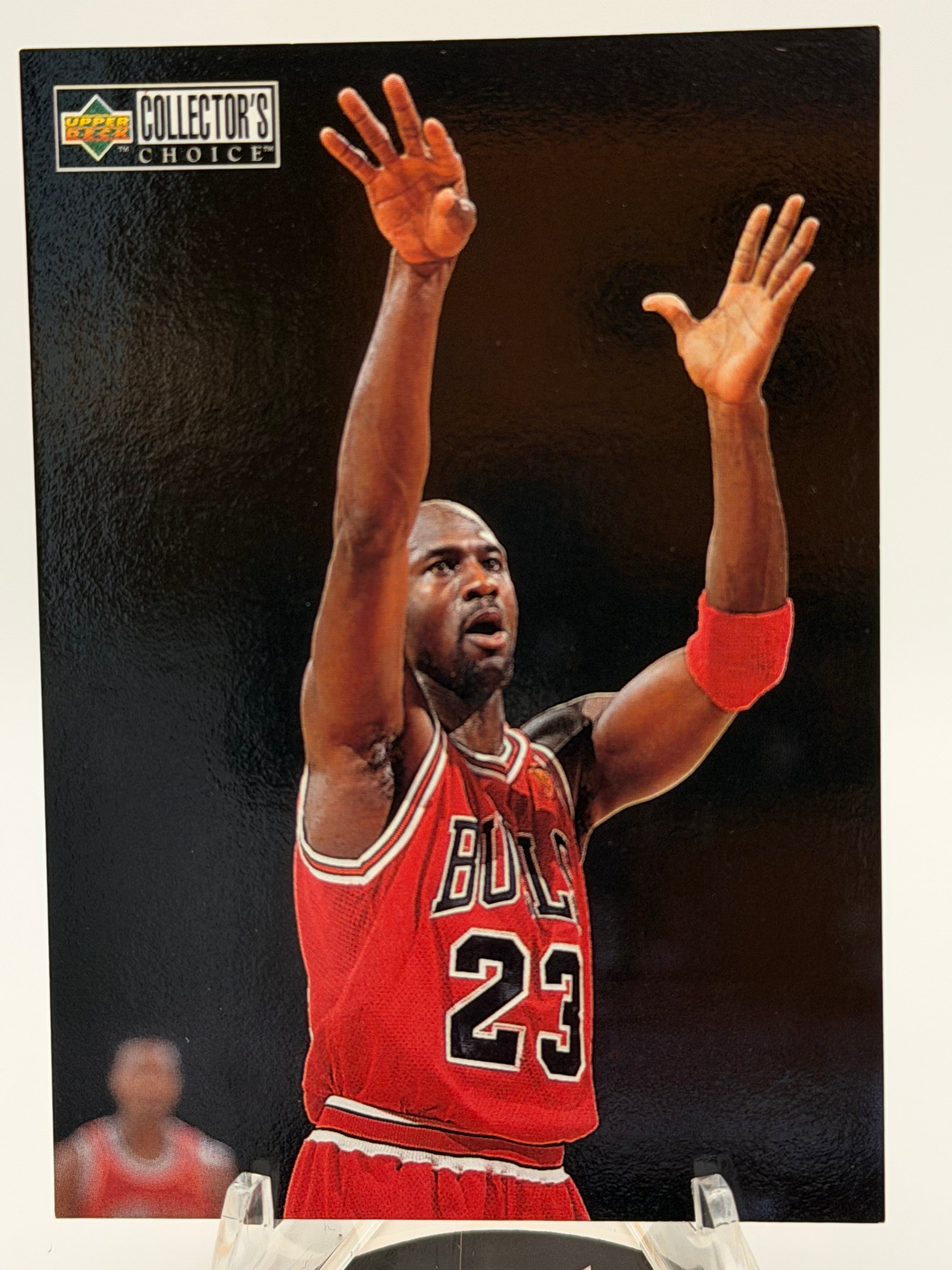 1997 Upper Deck Collectors Choice Michael Jordan #389, NMT Excellent Condition