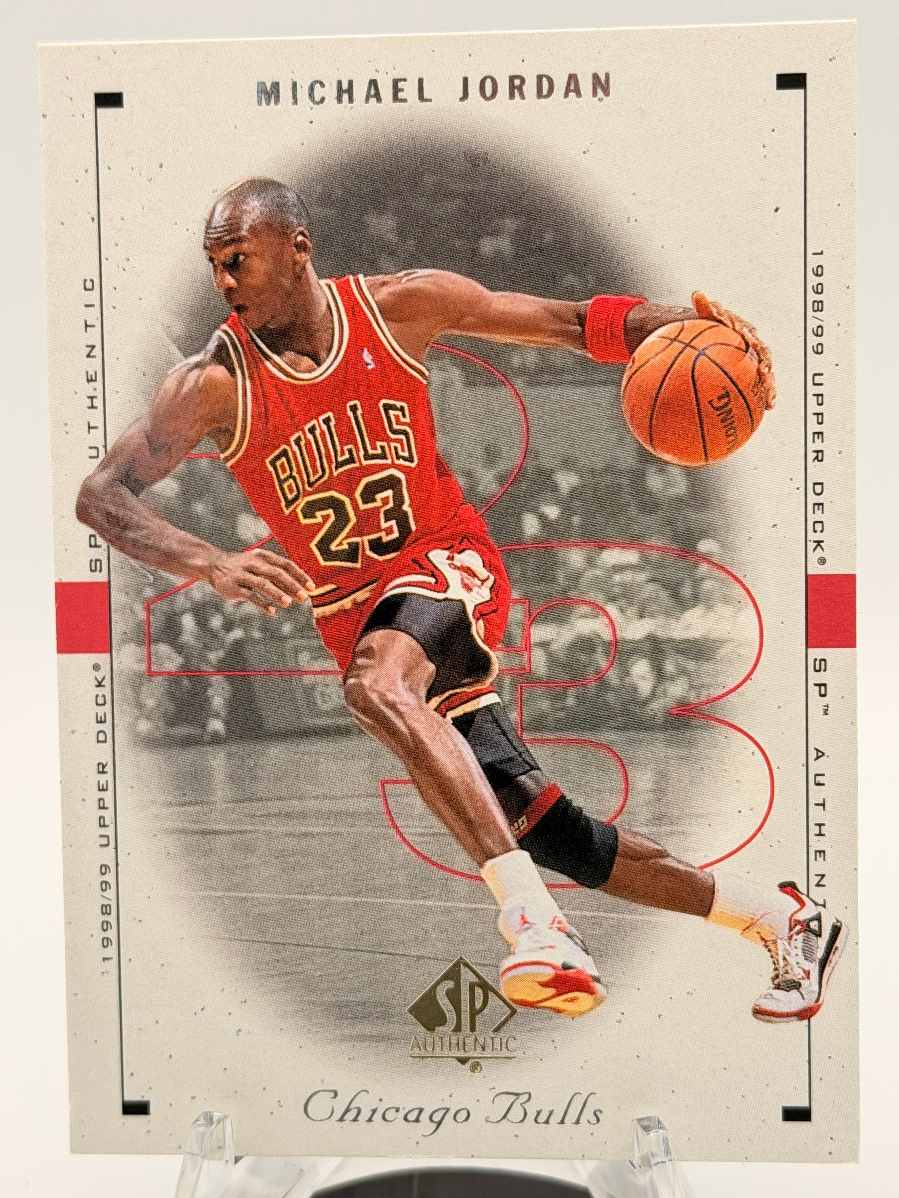 1999 Upper Deck Michael Jordan SP Authentic #4, NM-MT
