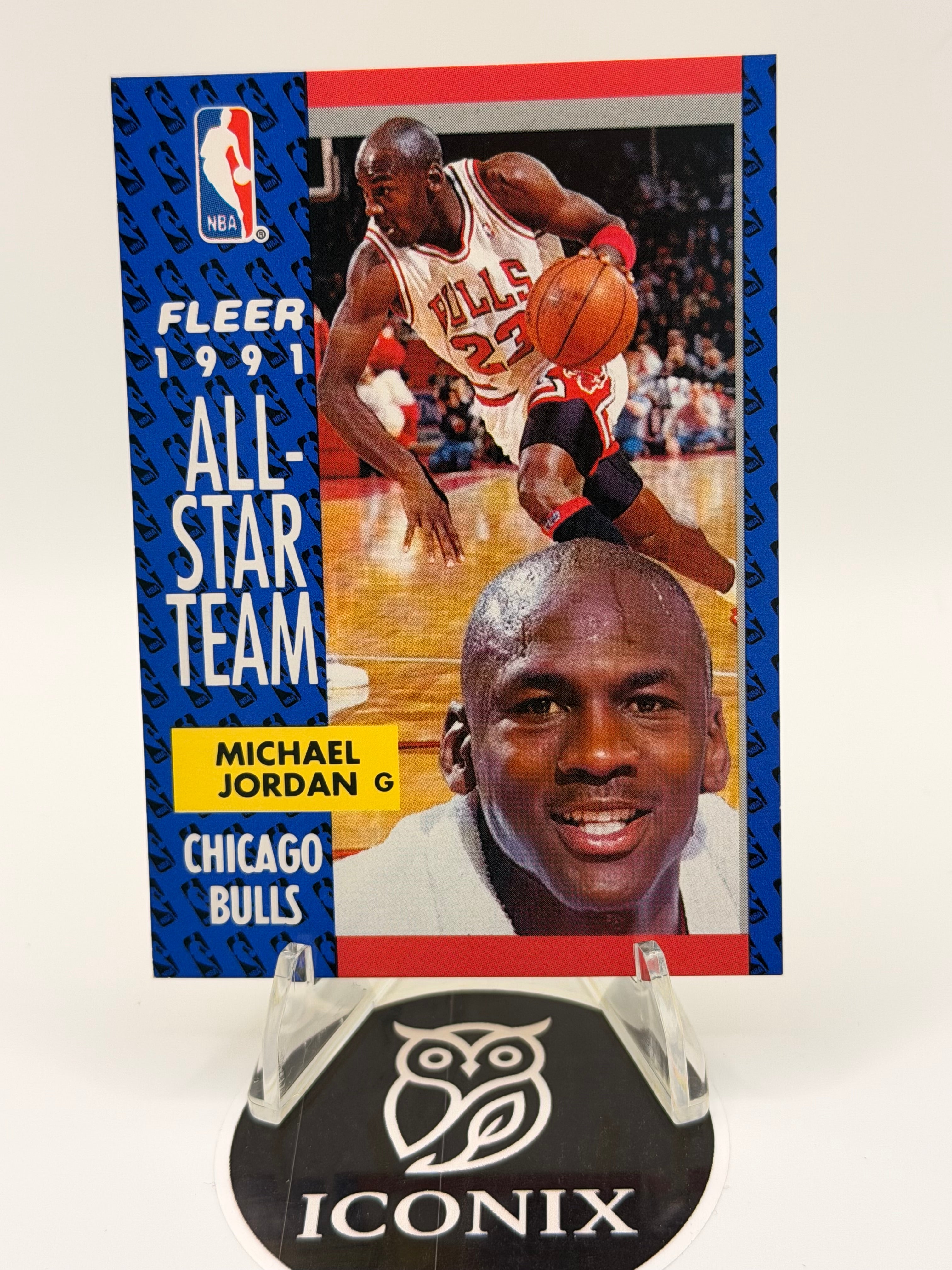 1991 Fleer All Star Michael Jordan #211, NM-MT