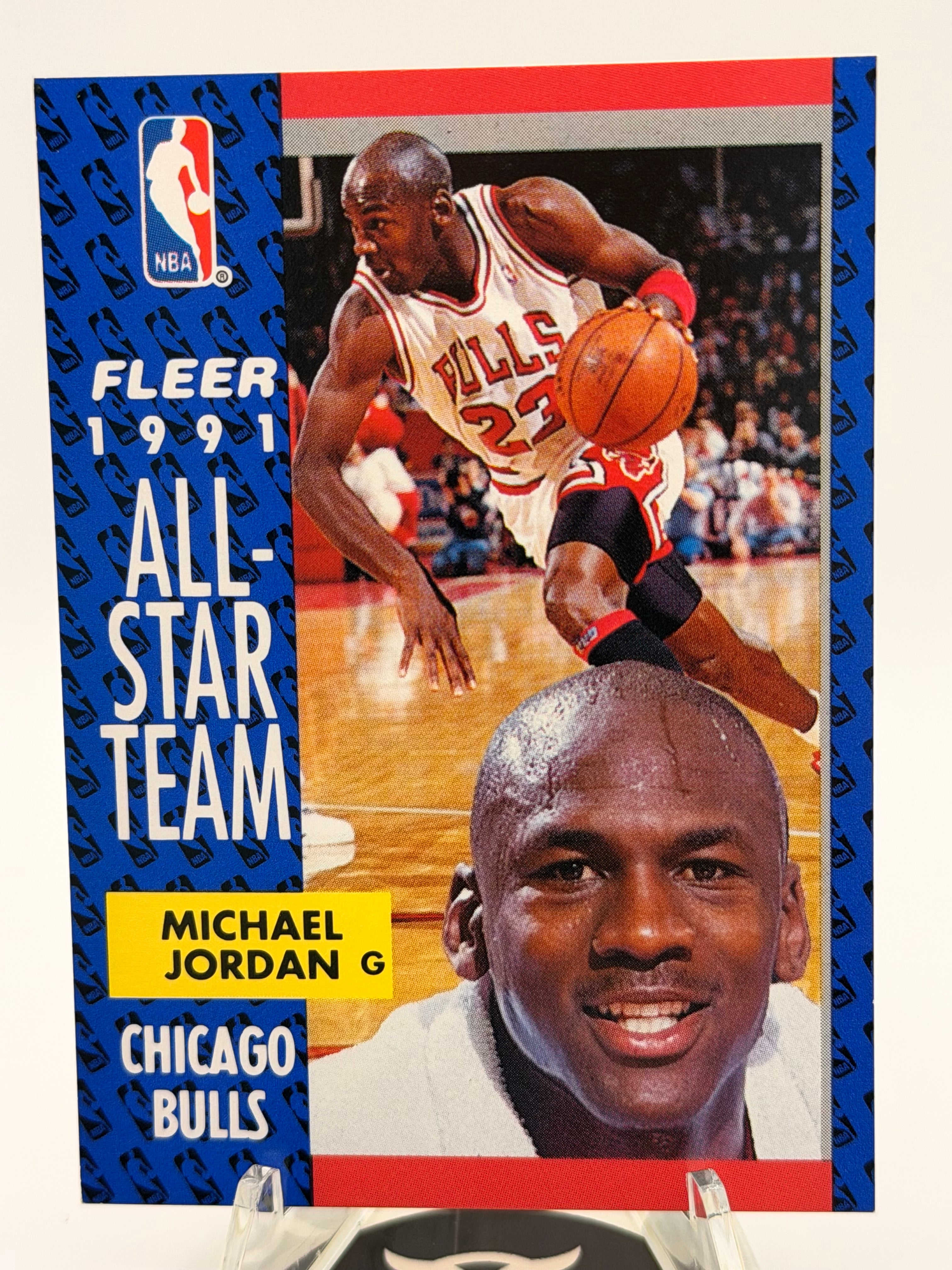 1991 Fleer All Star Michael Jordan #211, NM-MT