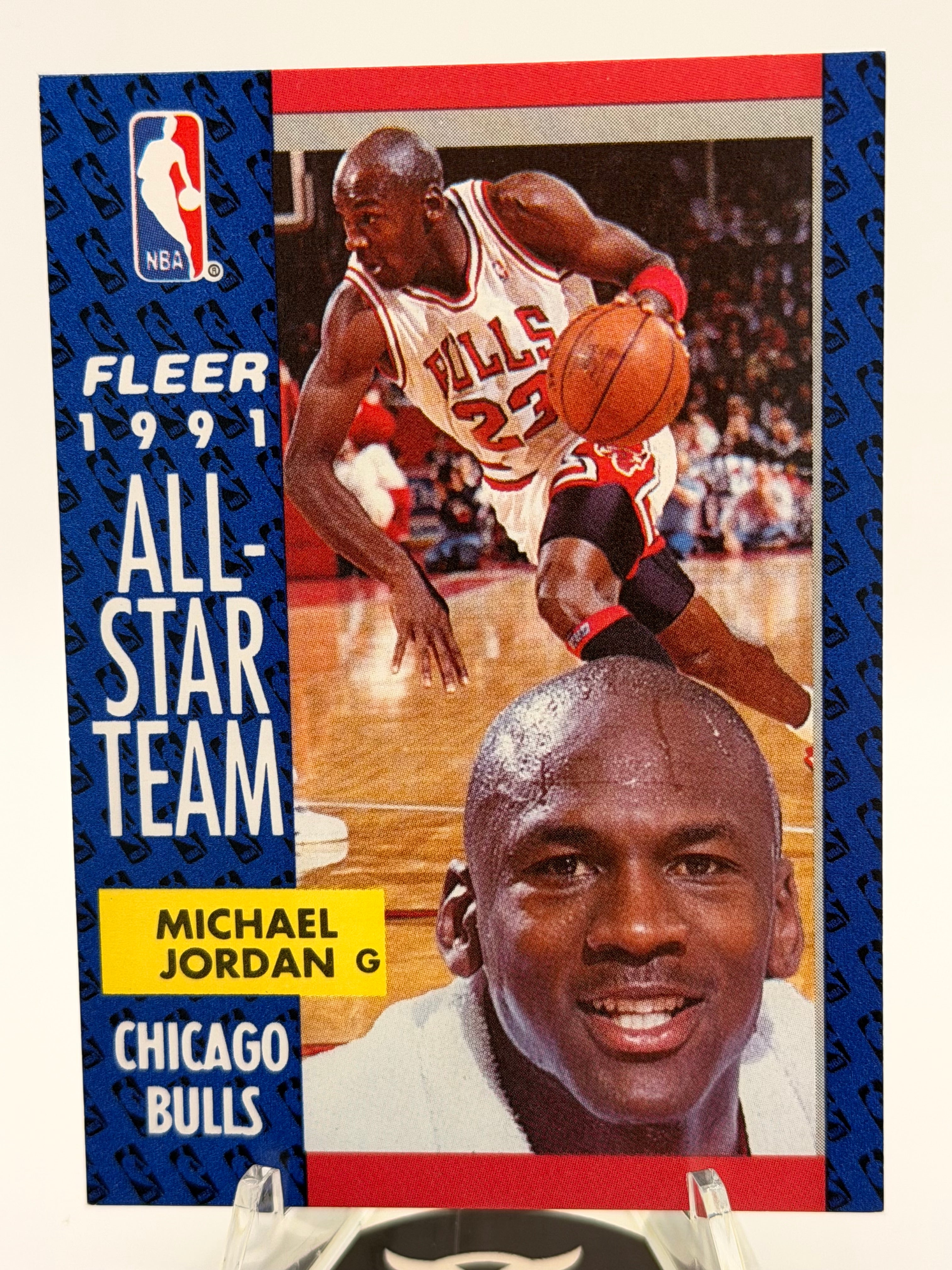 1991 Fleer All Star Michael Jordan #211, NM-MT