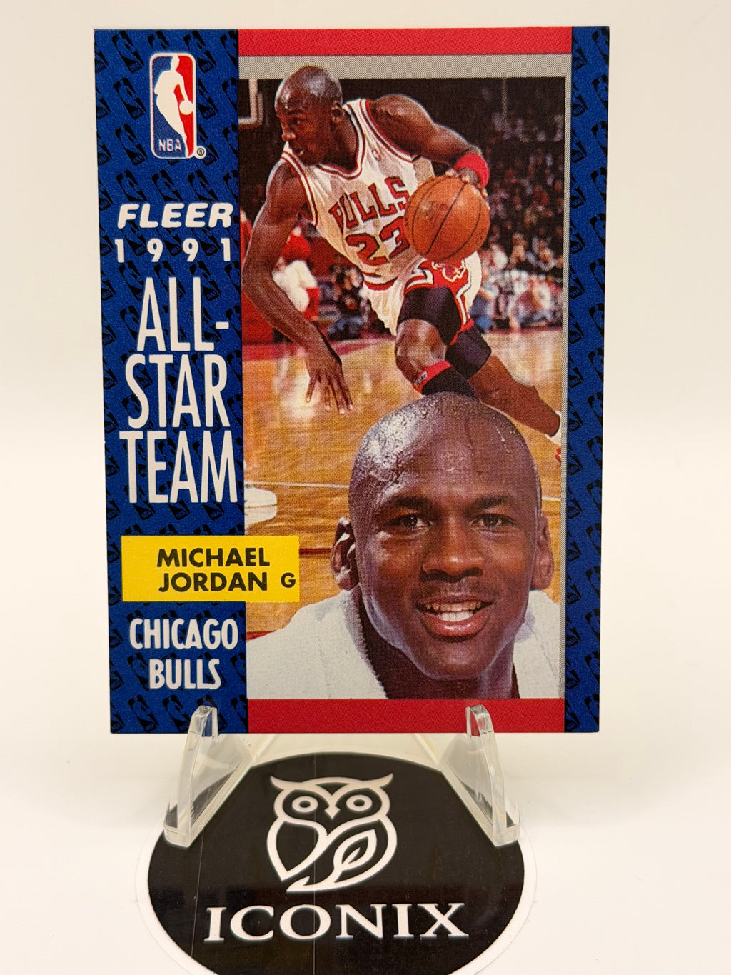 1991 Fleer All Star Michael Jordan #211, NM-MT