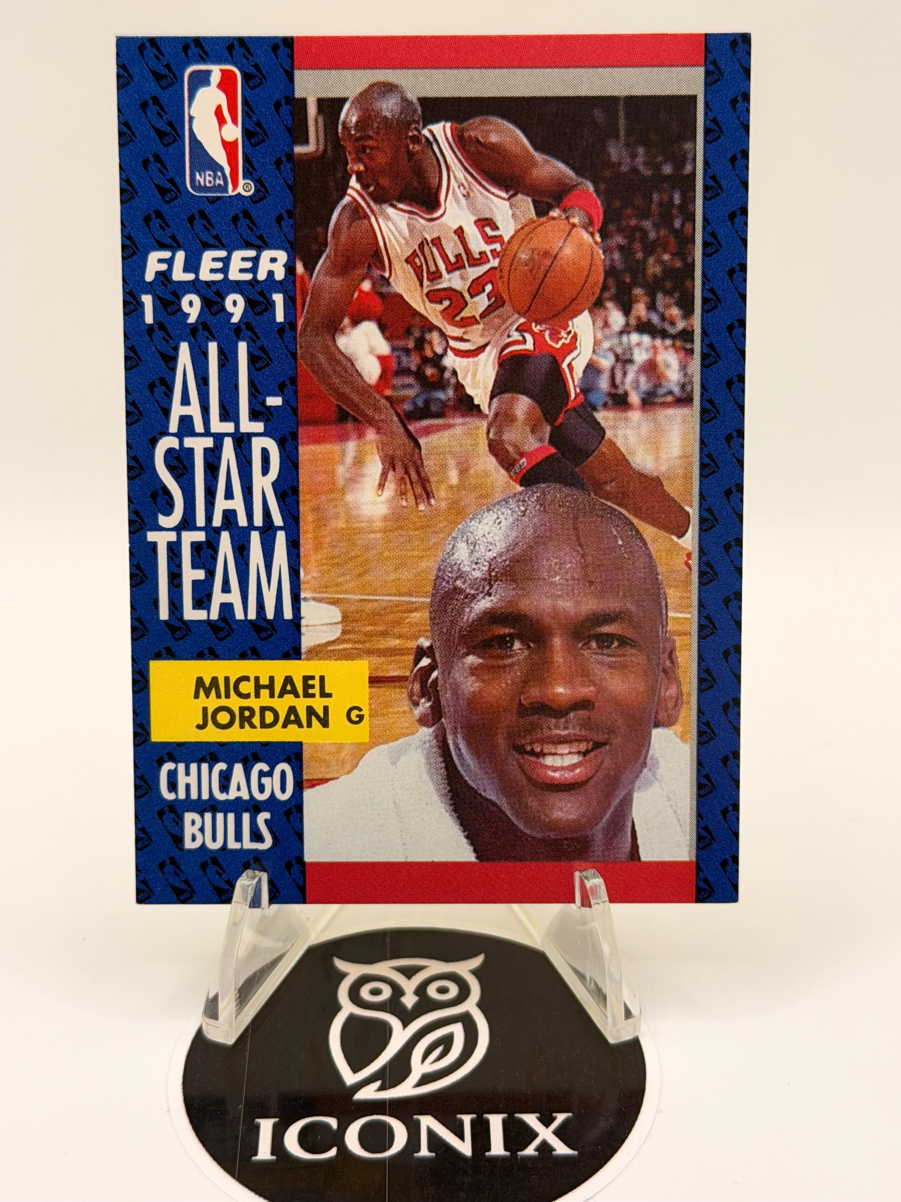 1991 Fleer All Star Michael Jordan #211, NM-MT