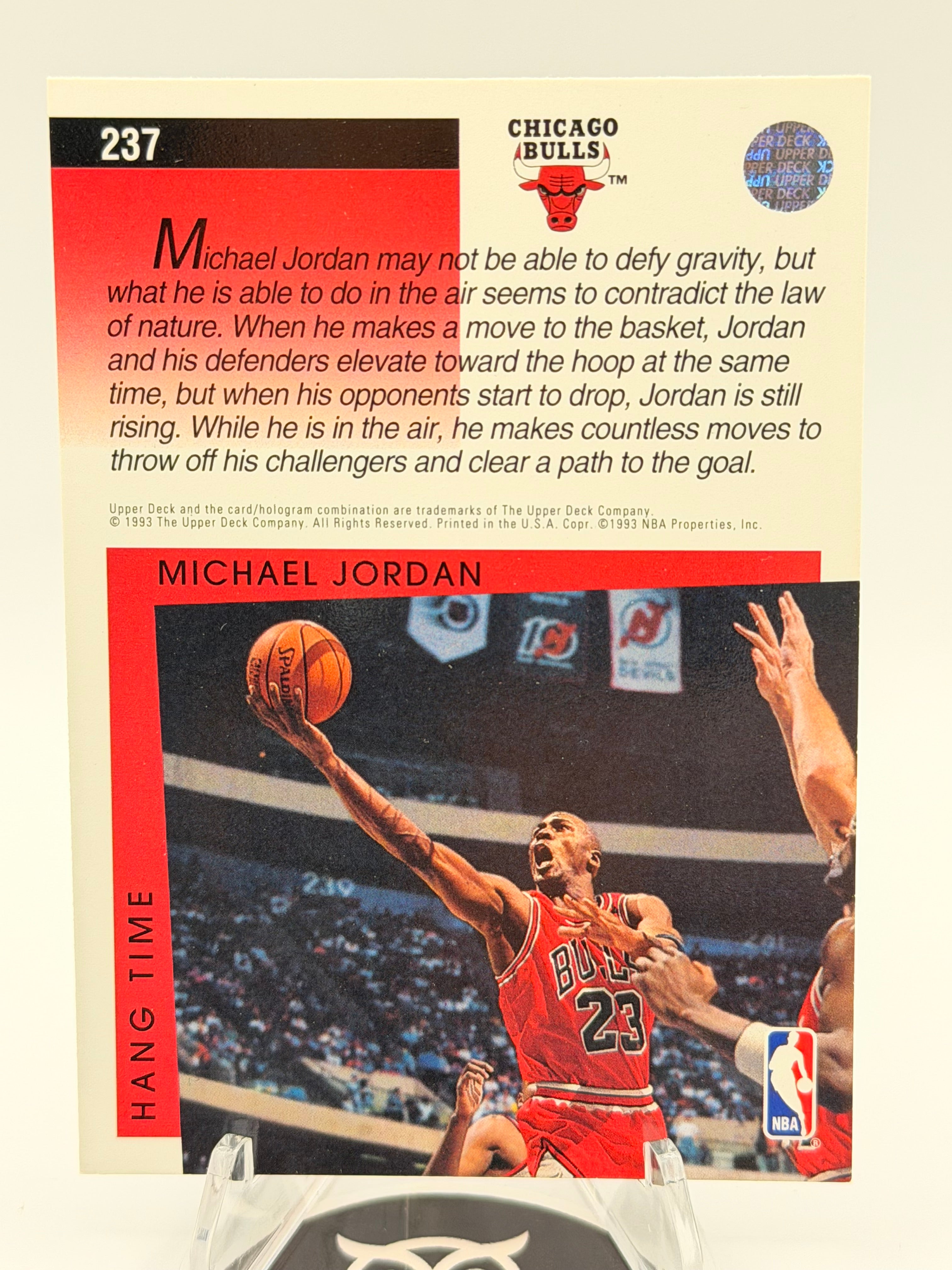 1993 Upper Deck Michael Jordan #237, NM-MT