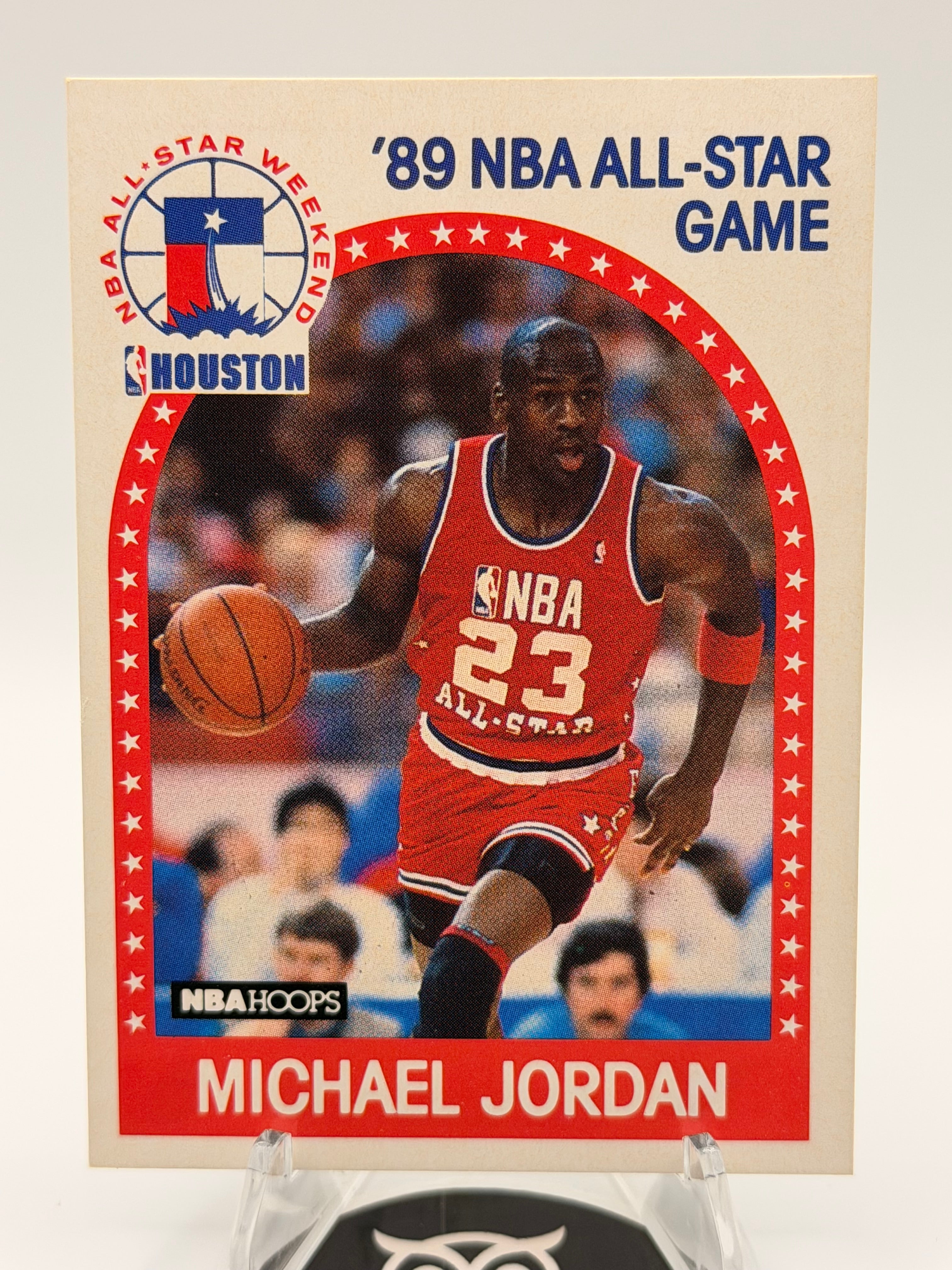 1989 NBA Hoops Michael Jordan All Star #21, NM-MT