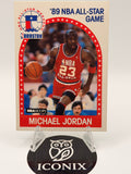 1989 NBA Hoops Michael Jordan All Star #21, NM-MT