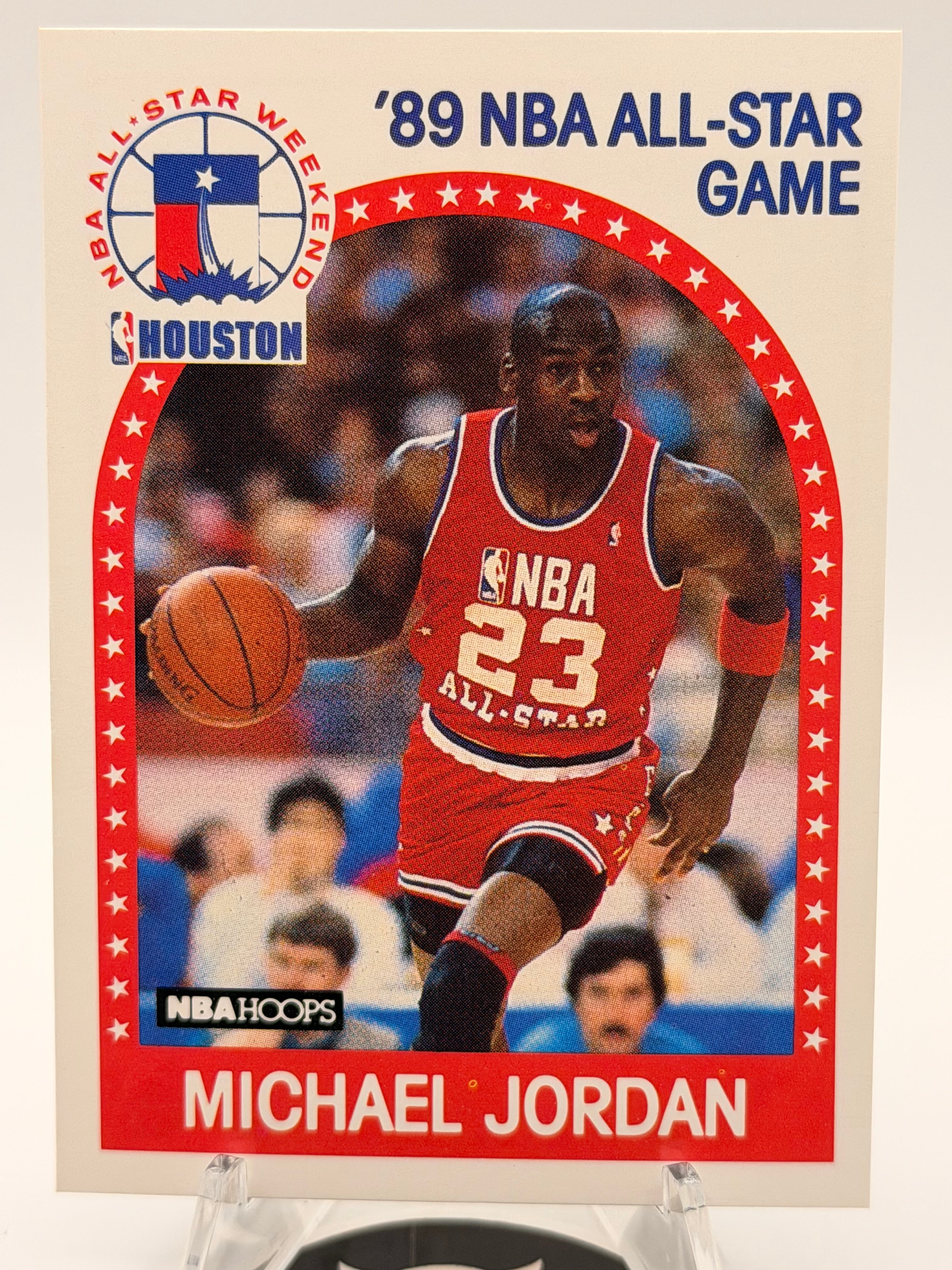 1989 NBA Hoops Michael Jordan All Star #21, NM