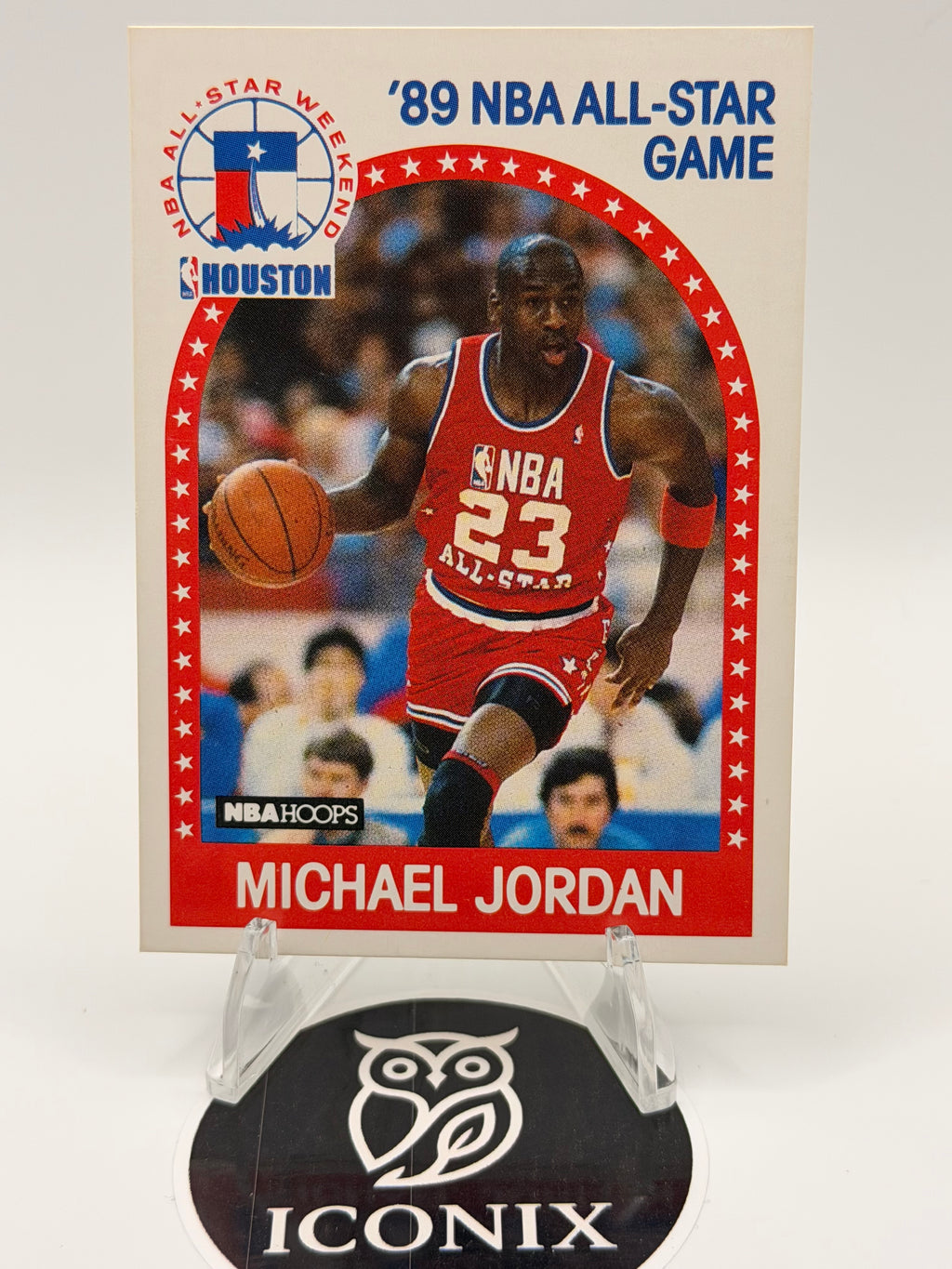 1989 NBA Hoops Michael Jordan All Star #21, NM