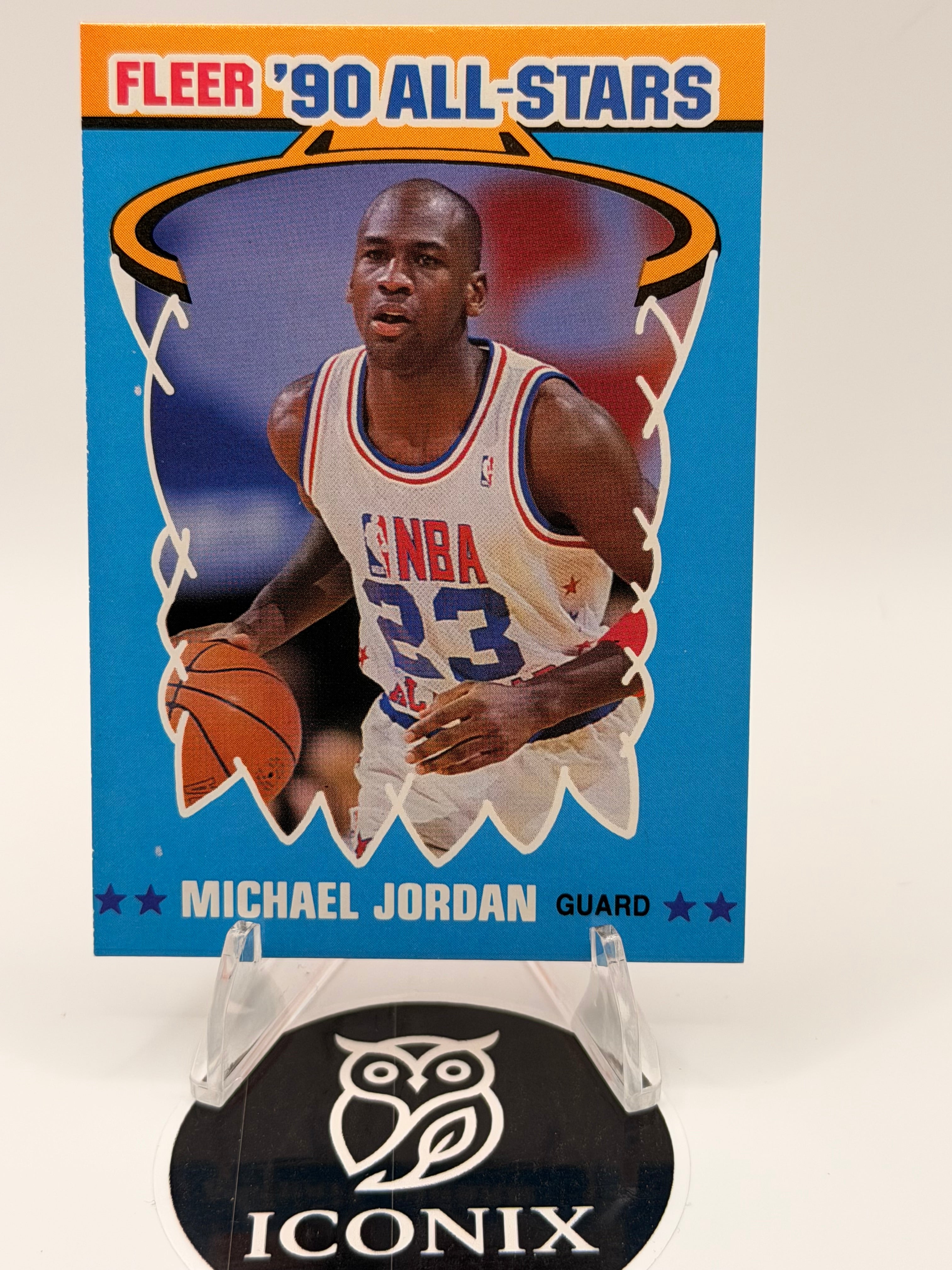 1990 Fleer All Star Michael Jordan #5 of 12