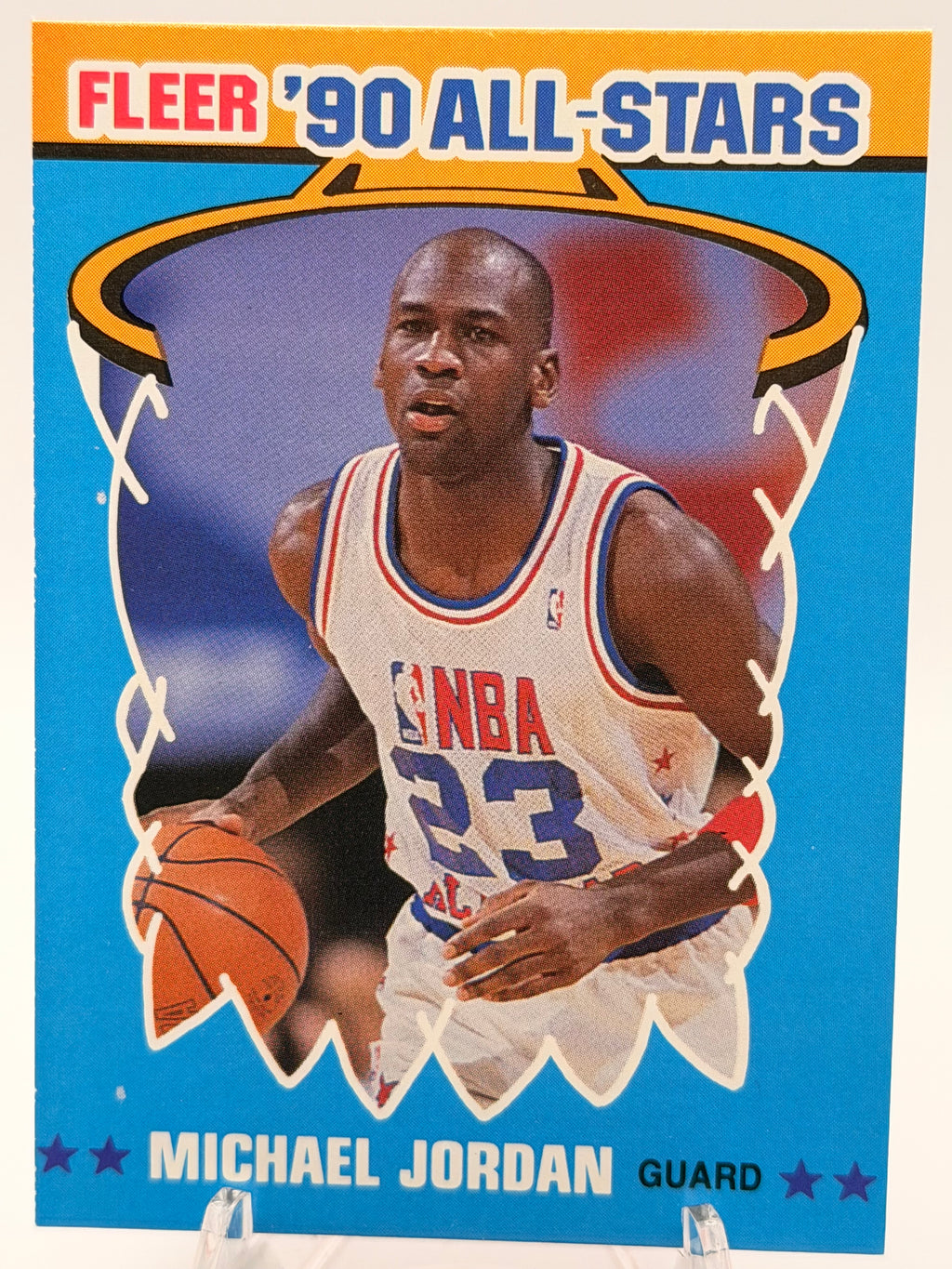 1990 Fleer All Star Michael Jordan #5 of 12