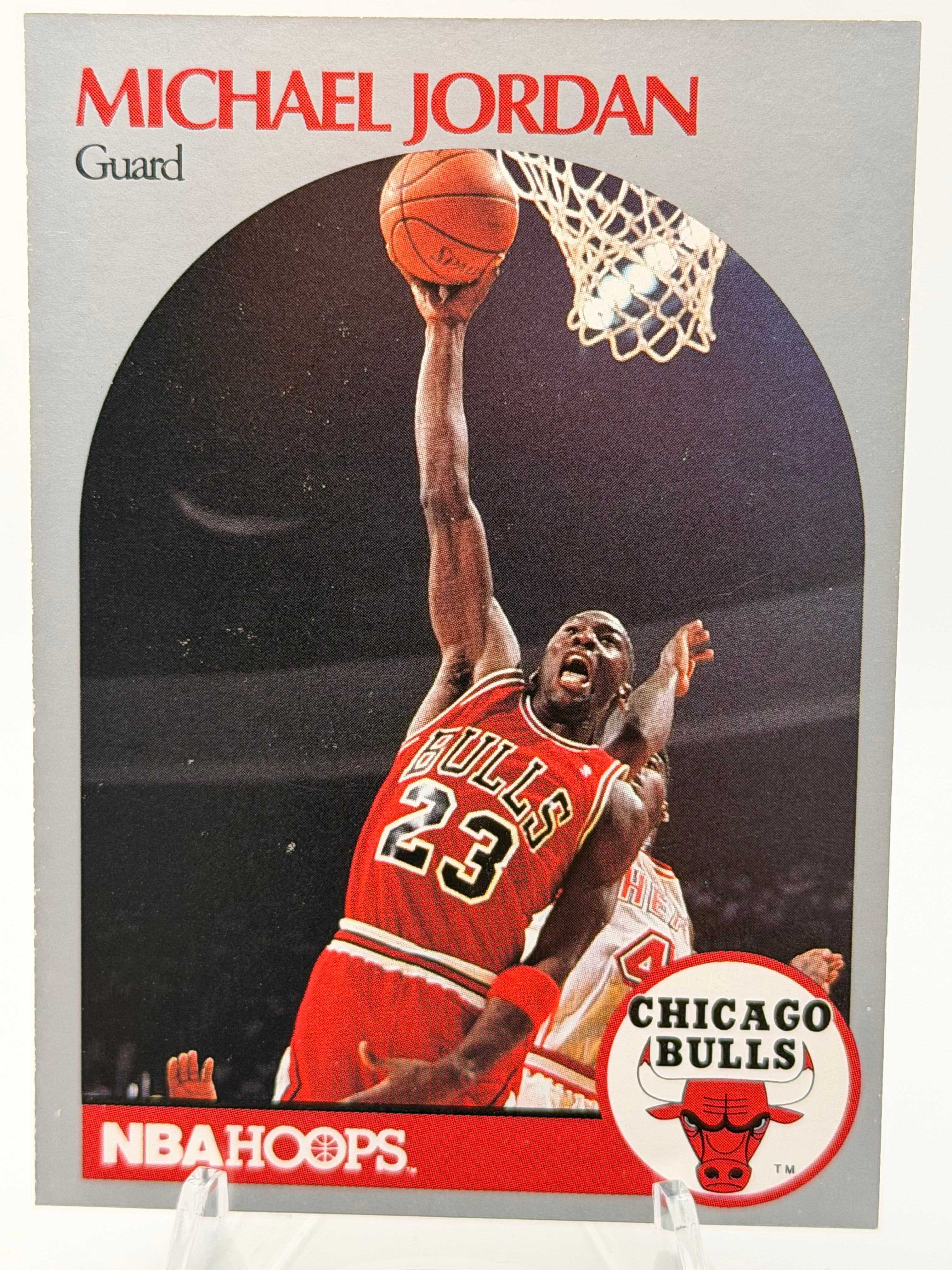 1990 NBA Hoops Michael Jordan #65, NM-MT