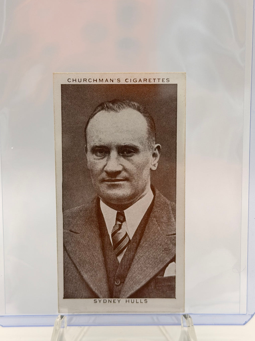 1938 Churchman's Boxing Personalities Lot of 3 (Arthur J. Elvin #48, Jack Hart #42, Sydney Hulls #49)