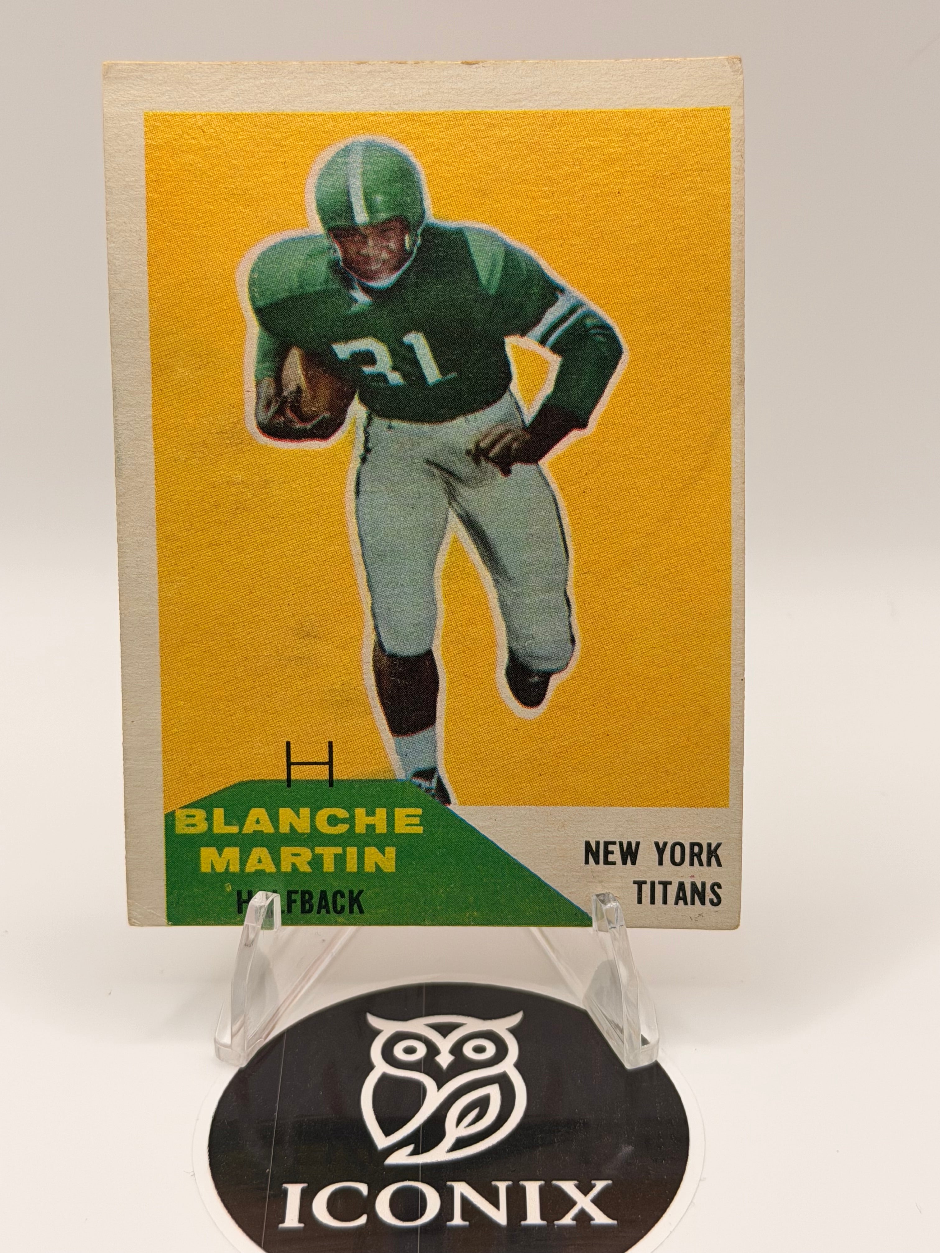 1960 Fleer Blanche Martin #78