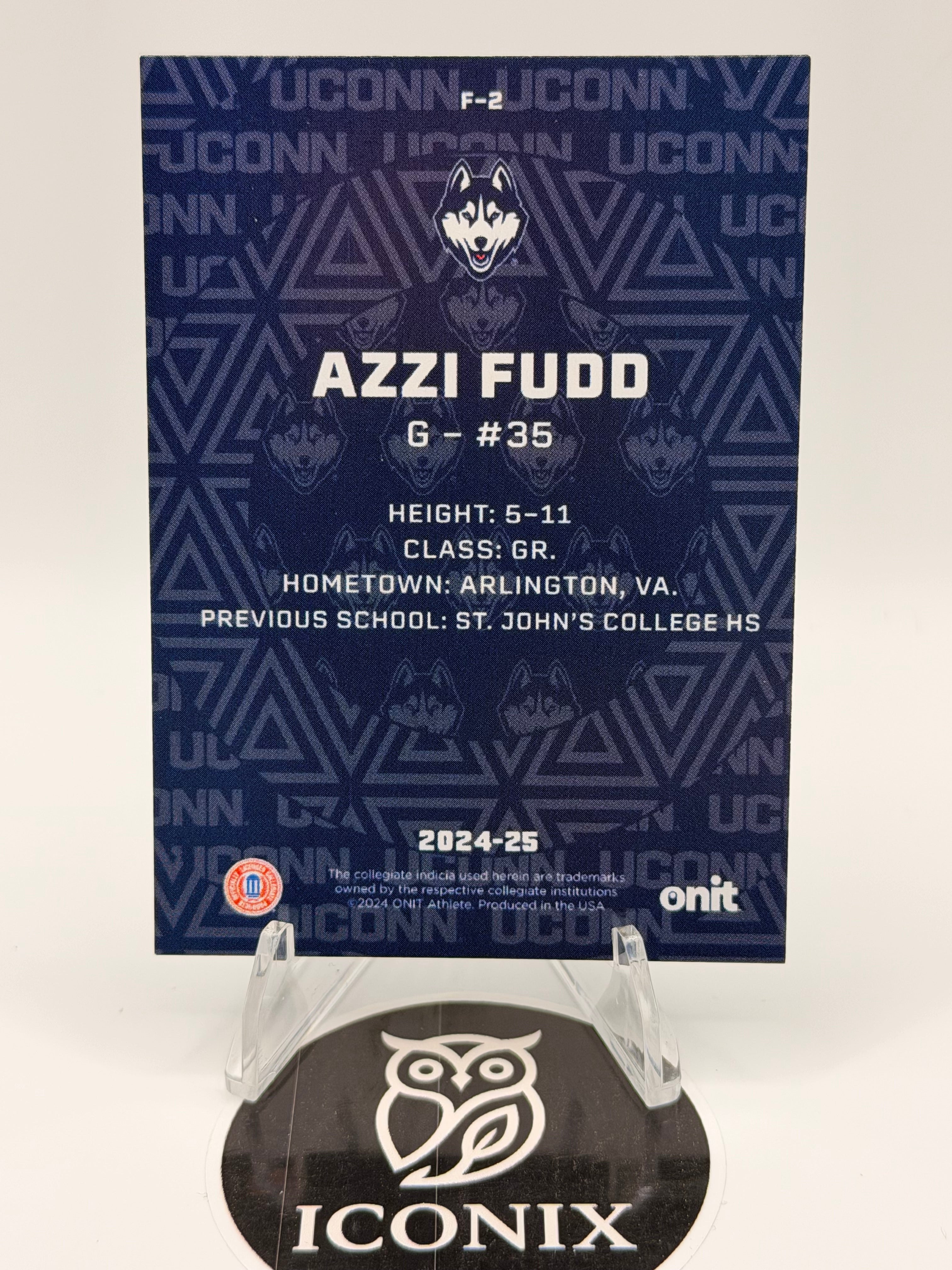2024-25 Onit Azzi Fudd F-2, UCONN